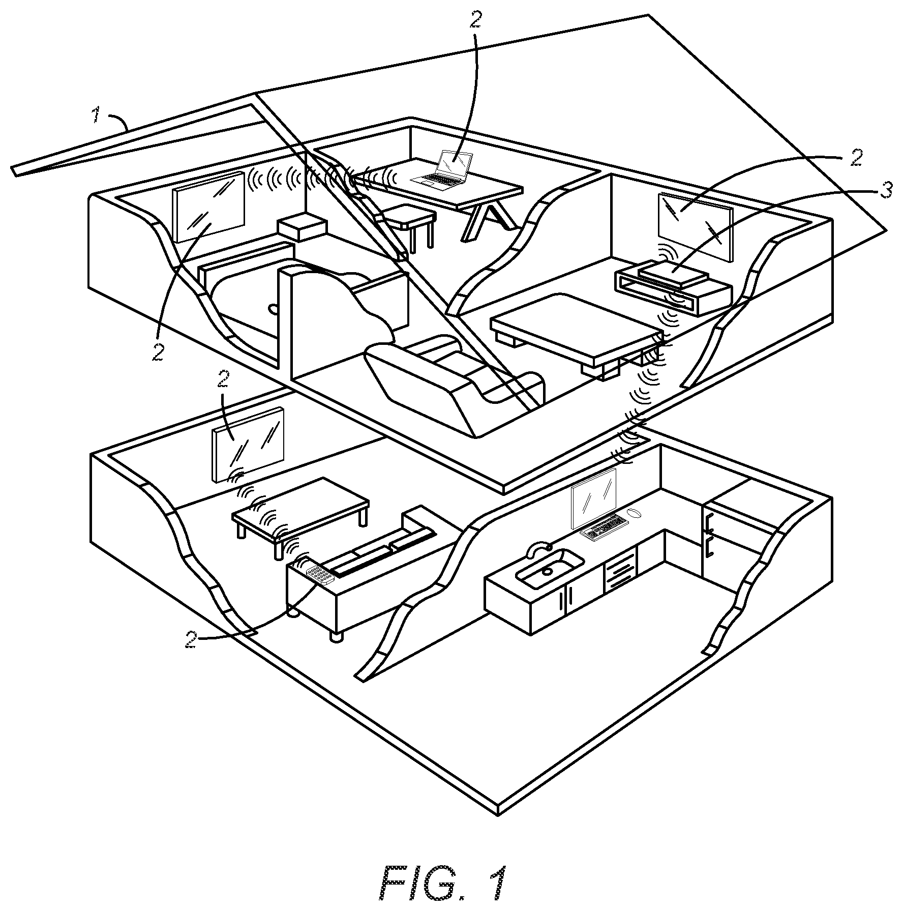 Patent US12323667 Figure 1 – System, method, and computer-readable recording medium of detecting wireless home digital interface devices and configuring parental control for each