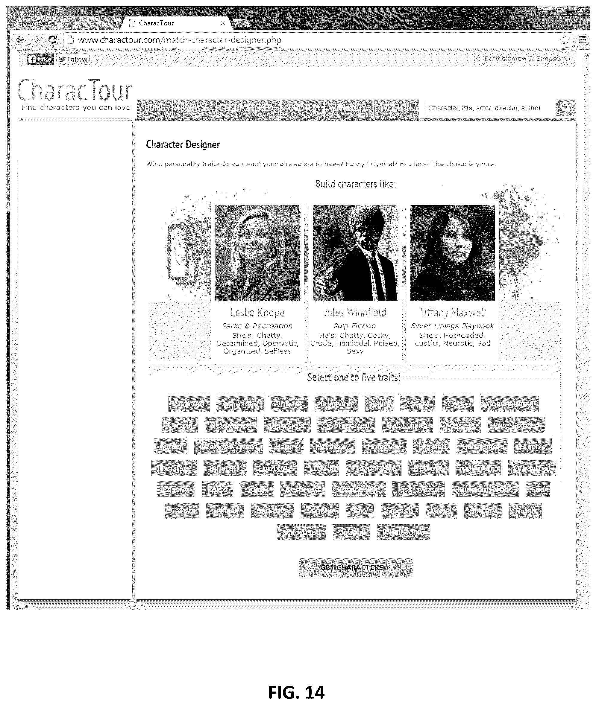 Patent US12323669 Figure 15 – Profiling media characters