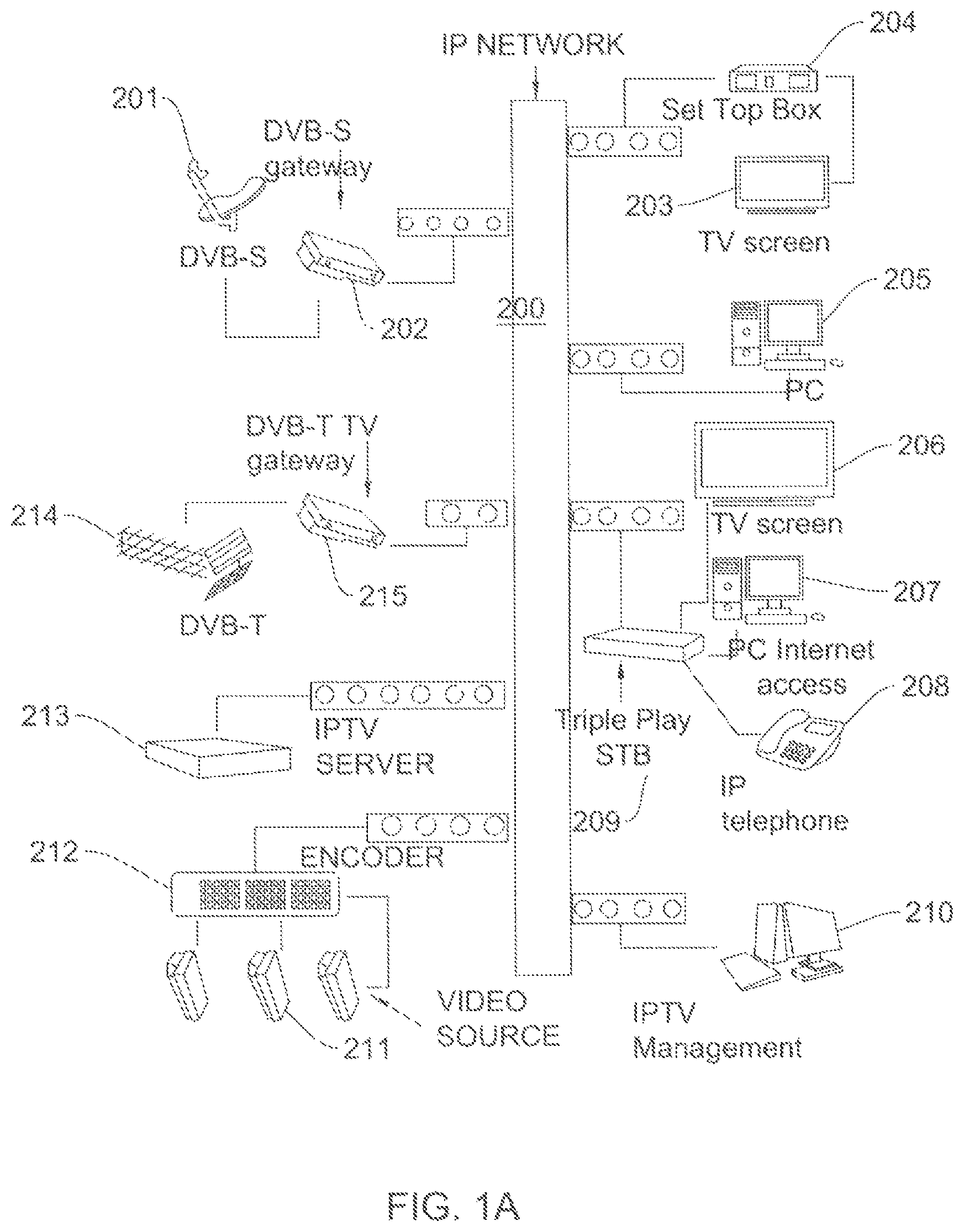 Patent US12323674 — Advanced wireless television — Figure 1