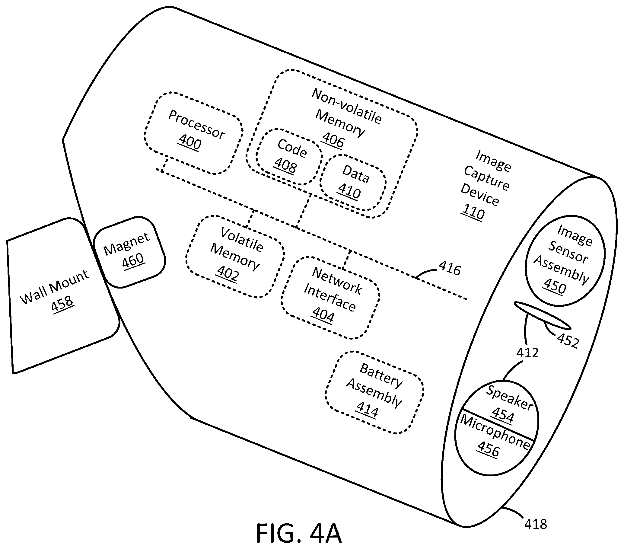 Patent US12323689 Figure 4 – Lighted camera apparatus