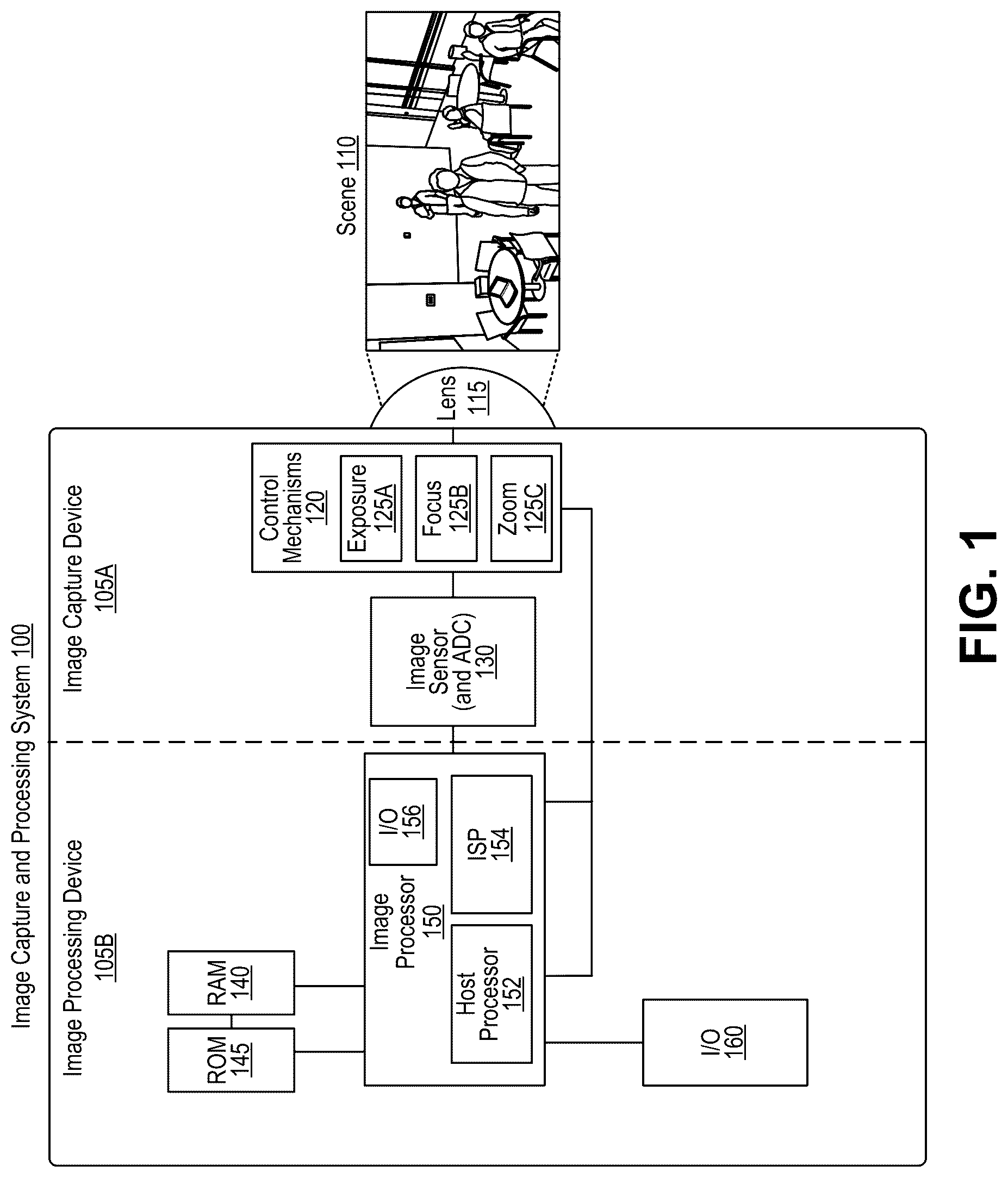 Patent US12323694 — Composite image signal processor — Figure 1