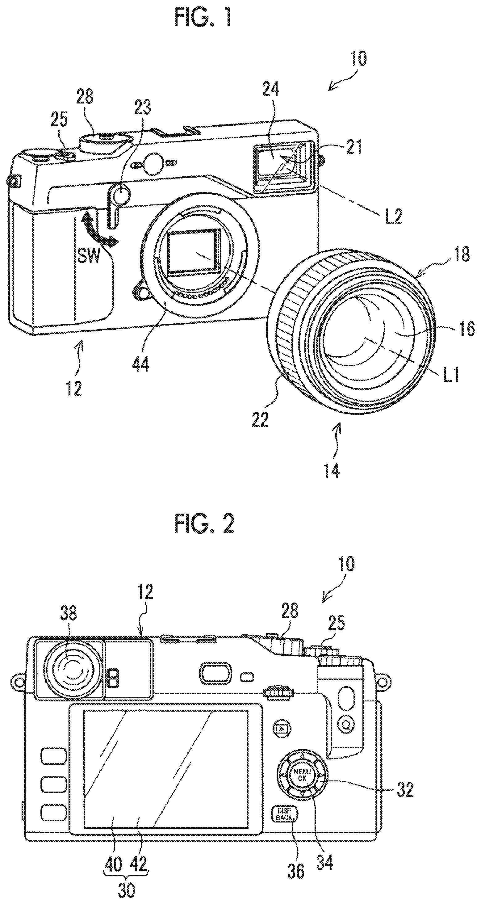 Patent US12323708 — Imaging element, imaging apparatus, image data processing method, and program that performs imaging in a first frame rate and outputs data in a second frame rate — Figure 1