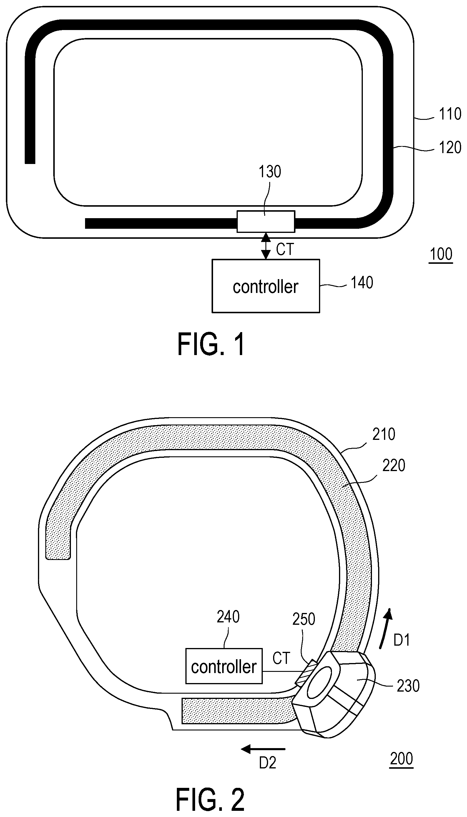 Patent US12323710 — Head mounted display device and control method for eye-tracking operation — Figure 1