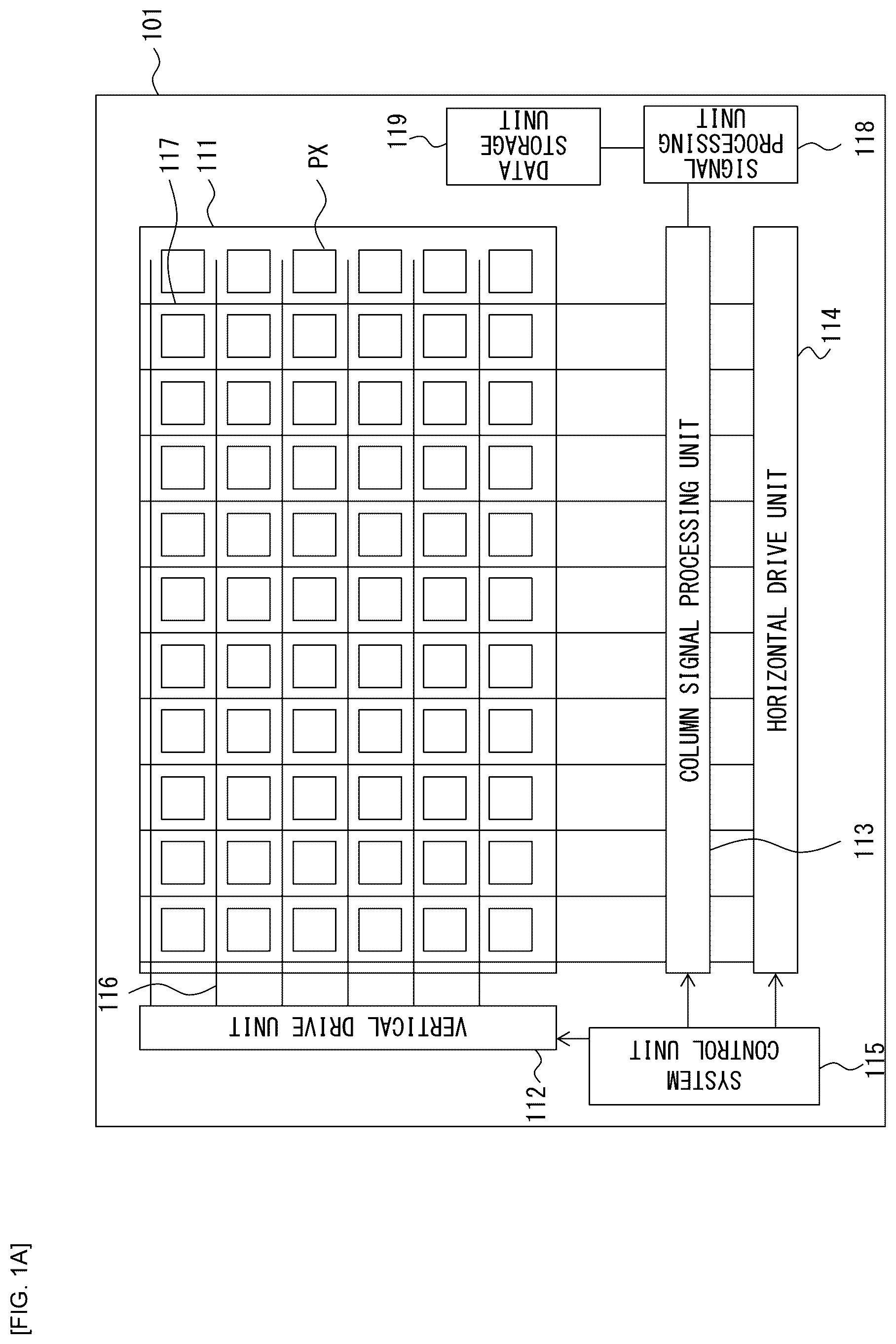 Patent US12323722 Figure 1 – Imaging device and electronic apparatus