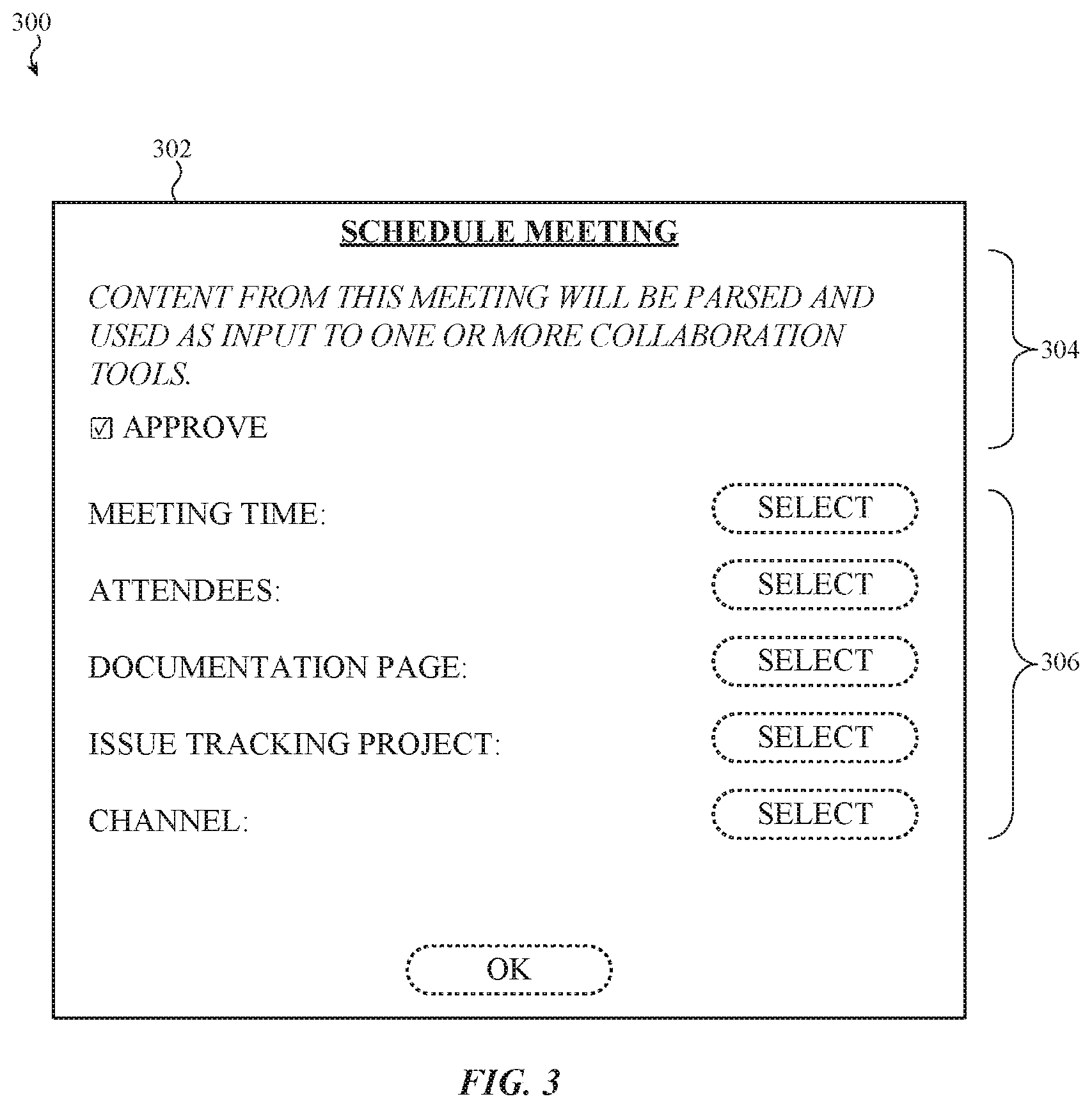Patent US12323733 Figure 4 – Capturing and organizing team-generated content into a collaborative work environment