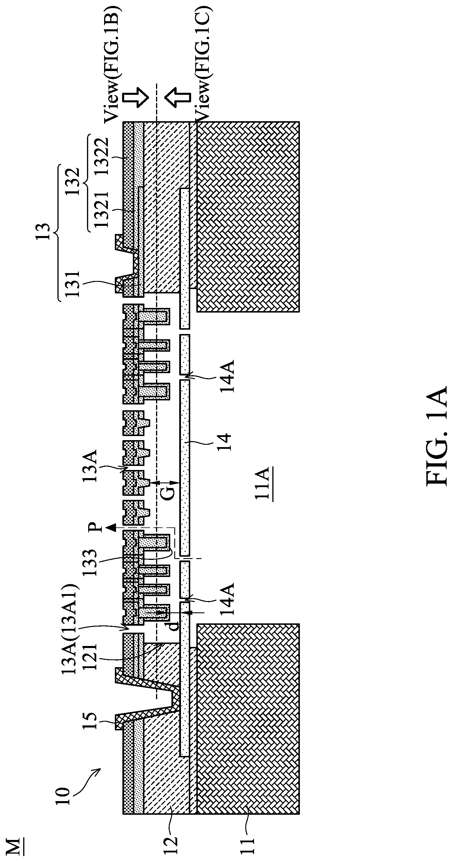 Patent US12323753 — Micro-electro-mechanical system structure — Figure 1