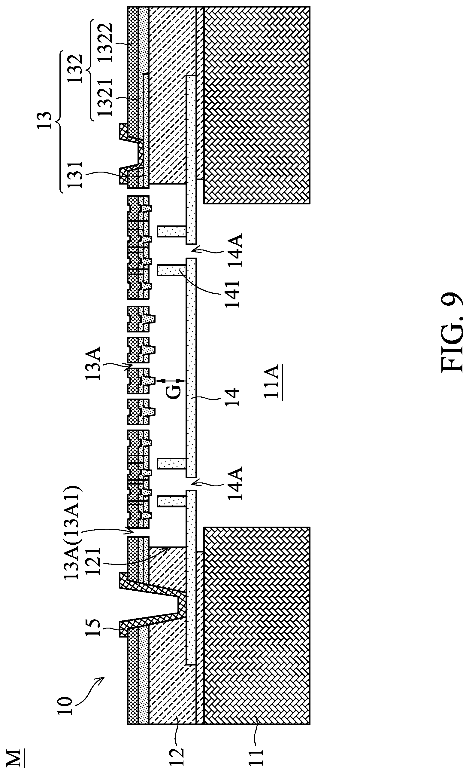 Patent US12323753 Figure 14 – Micro-electro-mechanical system structure