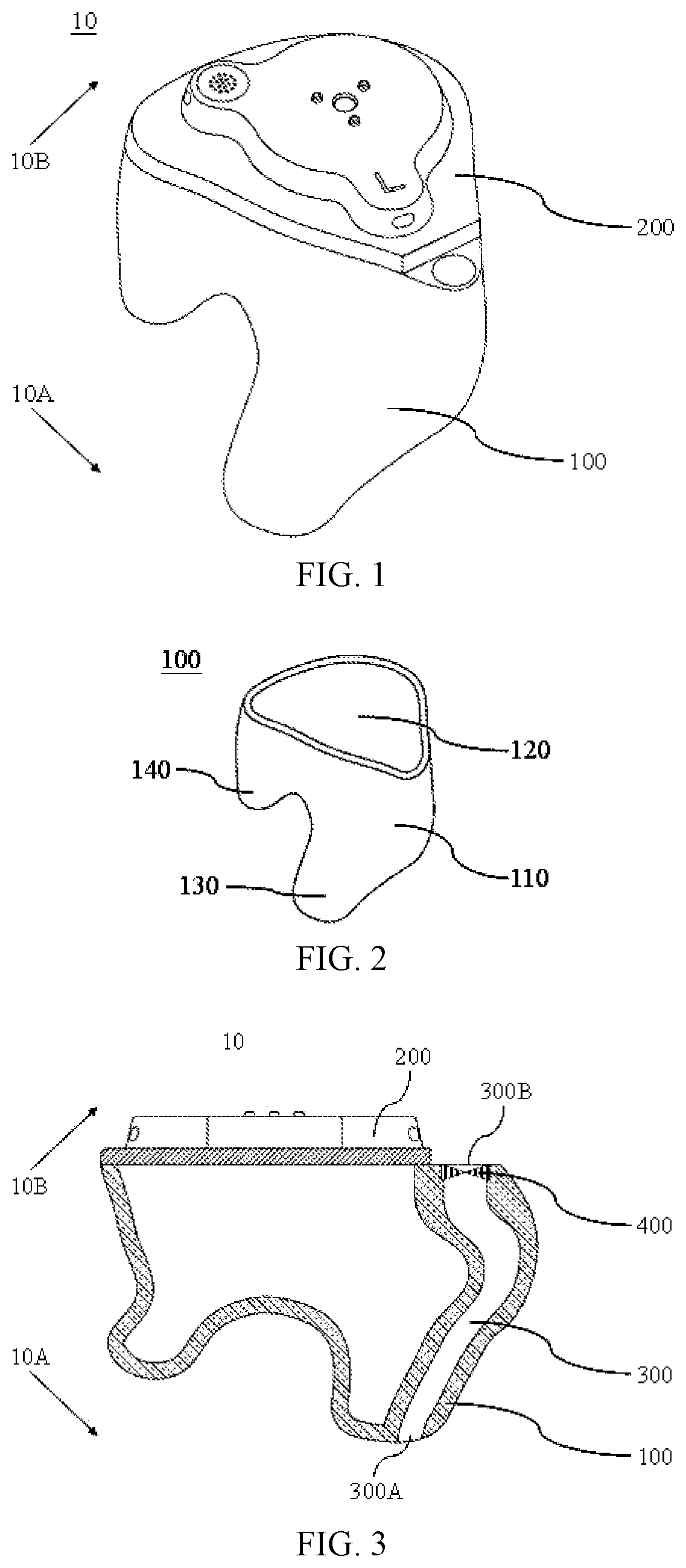 Patent US12323756 — In-ear wearable device — Figure 1