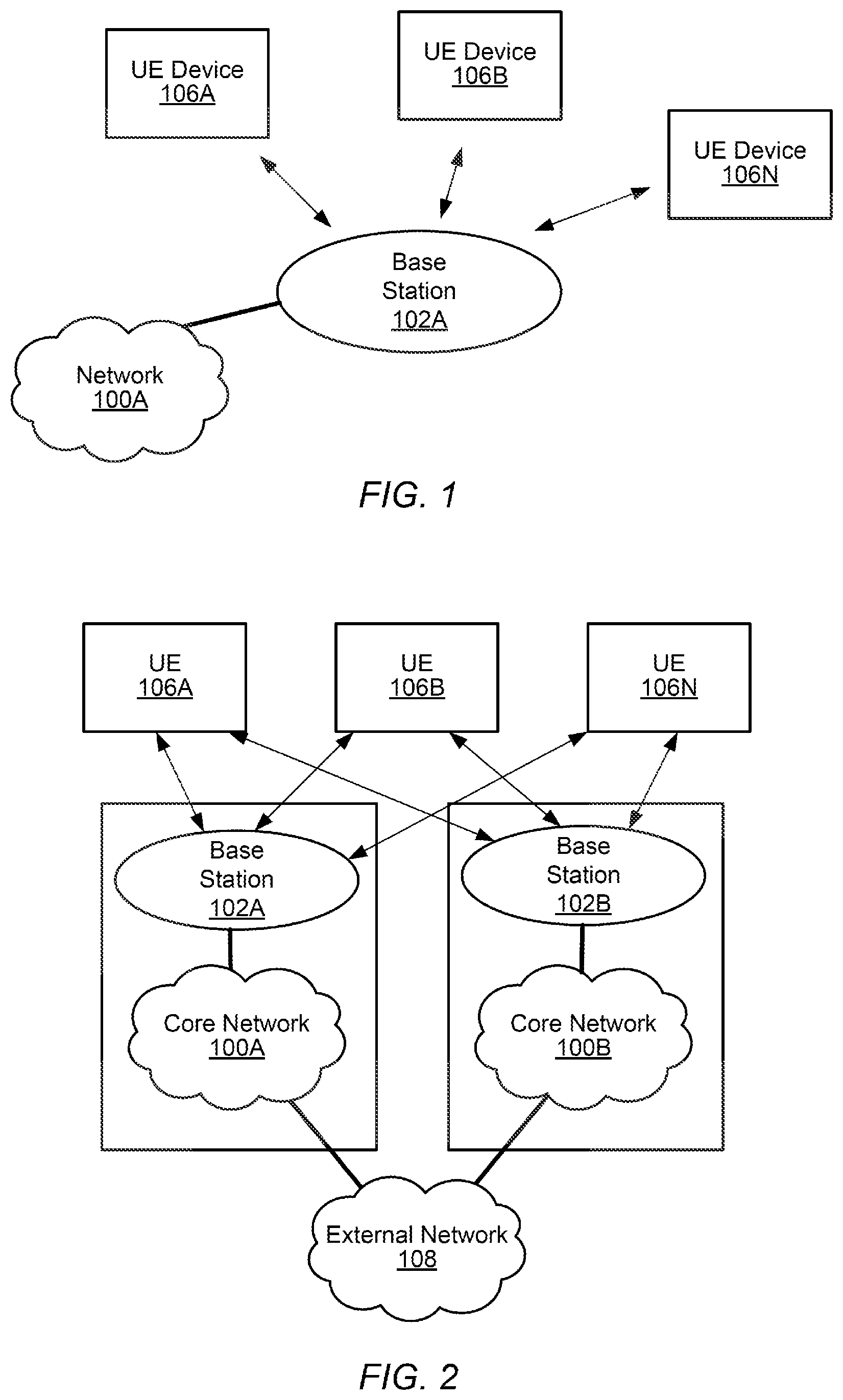 Patent US12323834 — Mechanisms for radio link failure (RLF) reporting to network — Figure 1