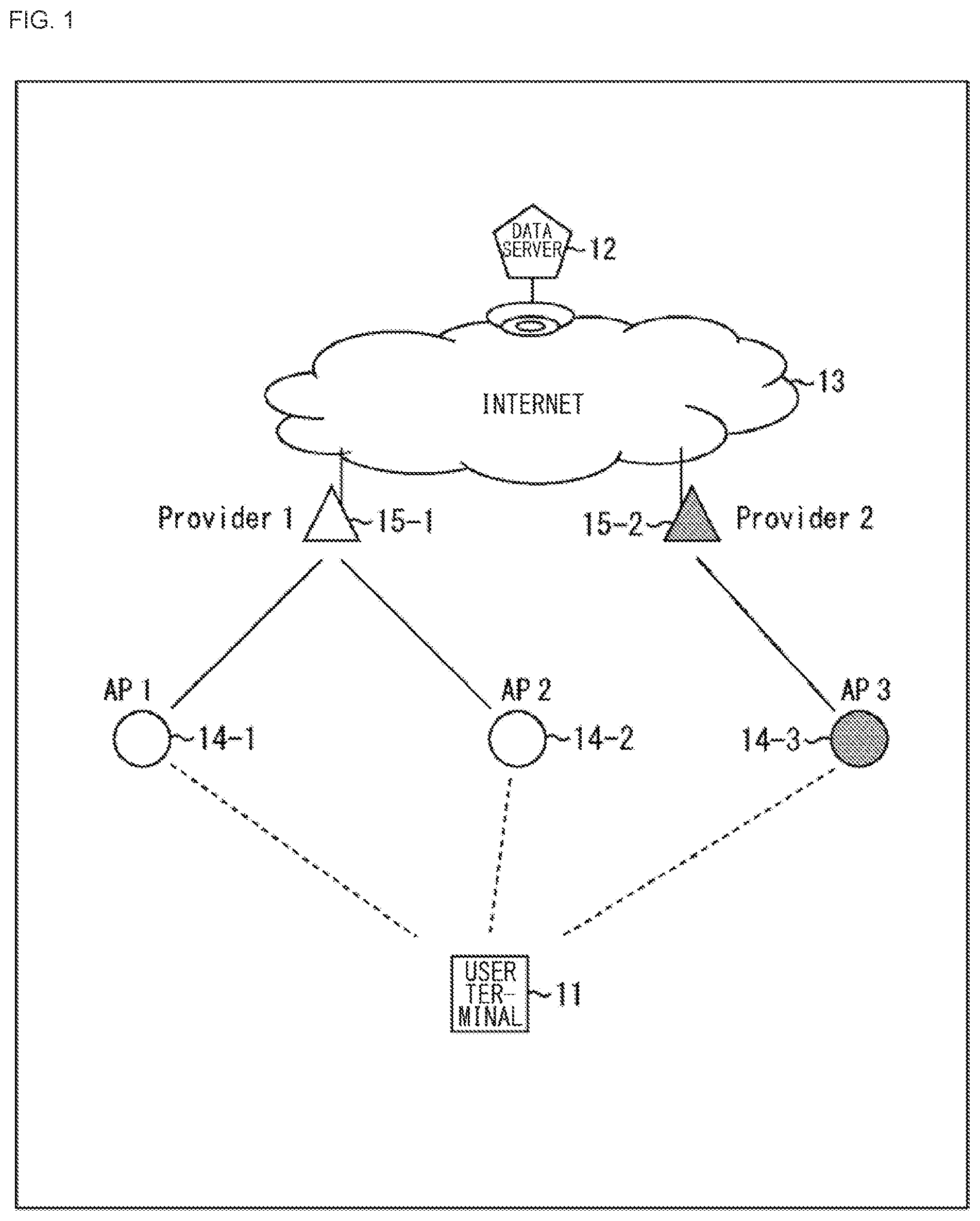 Patent US12323910 — Wireless communication terminal and method — Figure 1