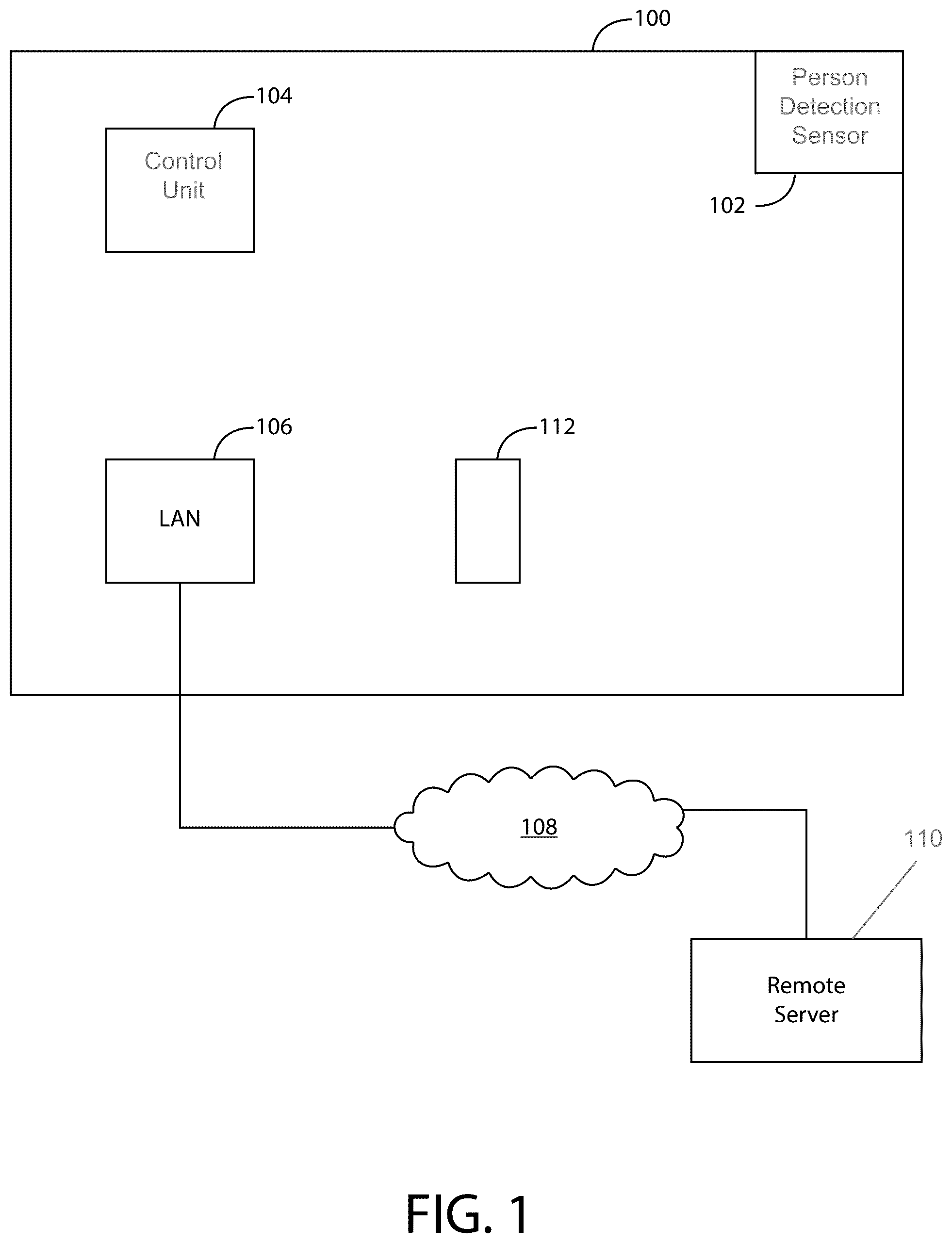 Patent US12323914 — Power-saving sensor — Figure 1