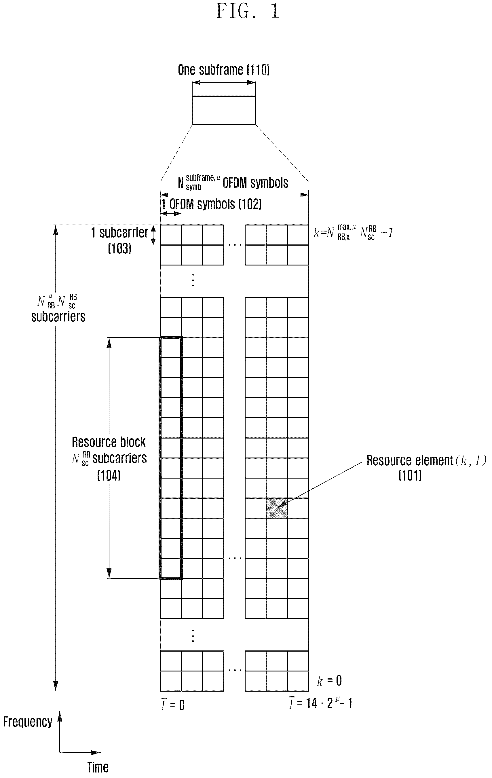 Patent US12323982 — Method and apparatus for uplink transmission in wireless communication system — Figure 1