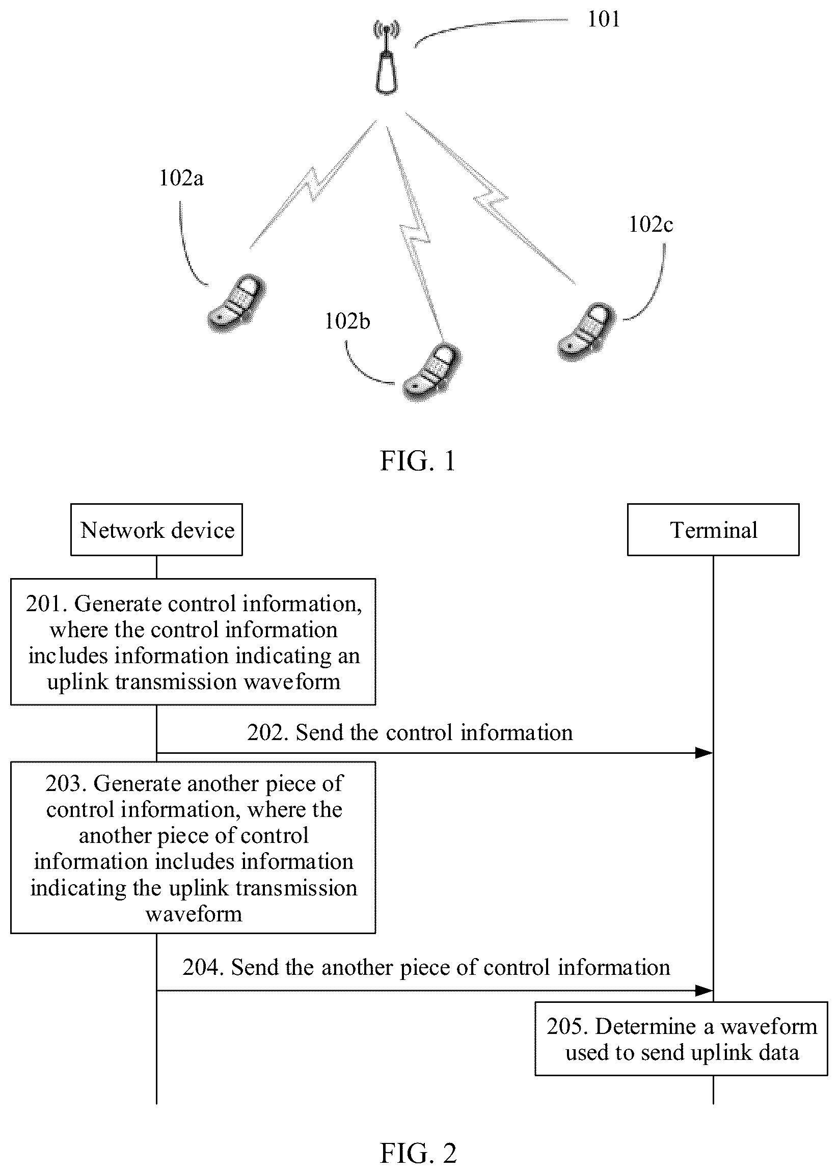 Patent US12323989 — Control information obtaining method and apparatus — Figure 1