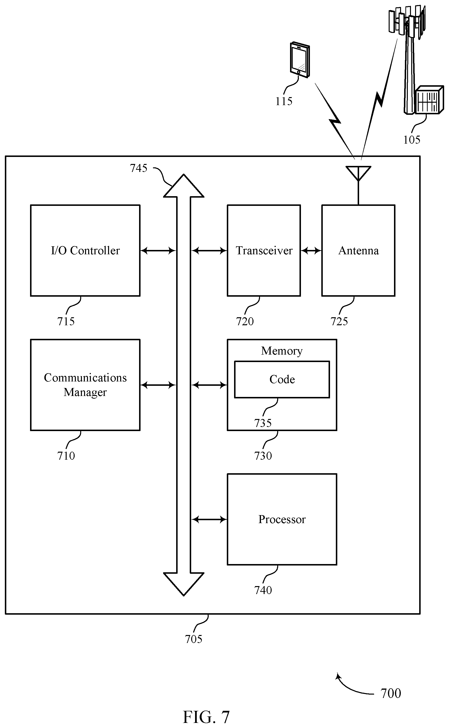 Patent US12324033 Figure 7 – Implicit beam indication