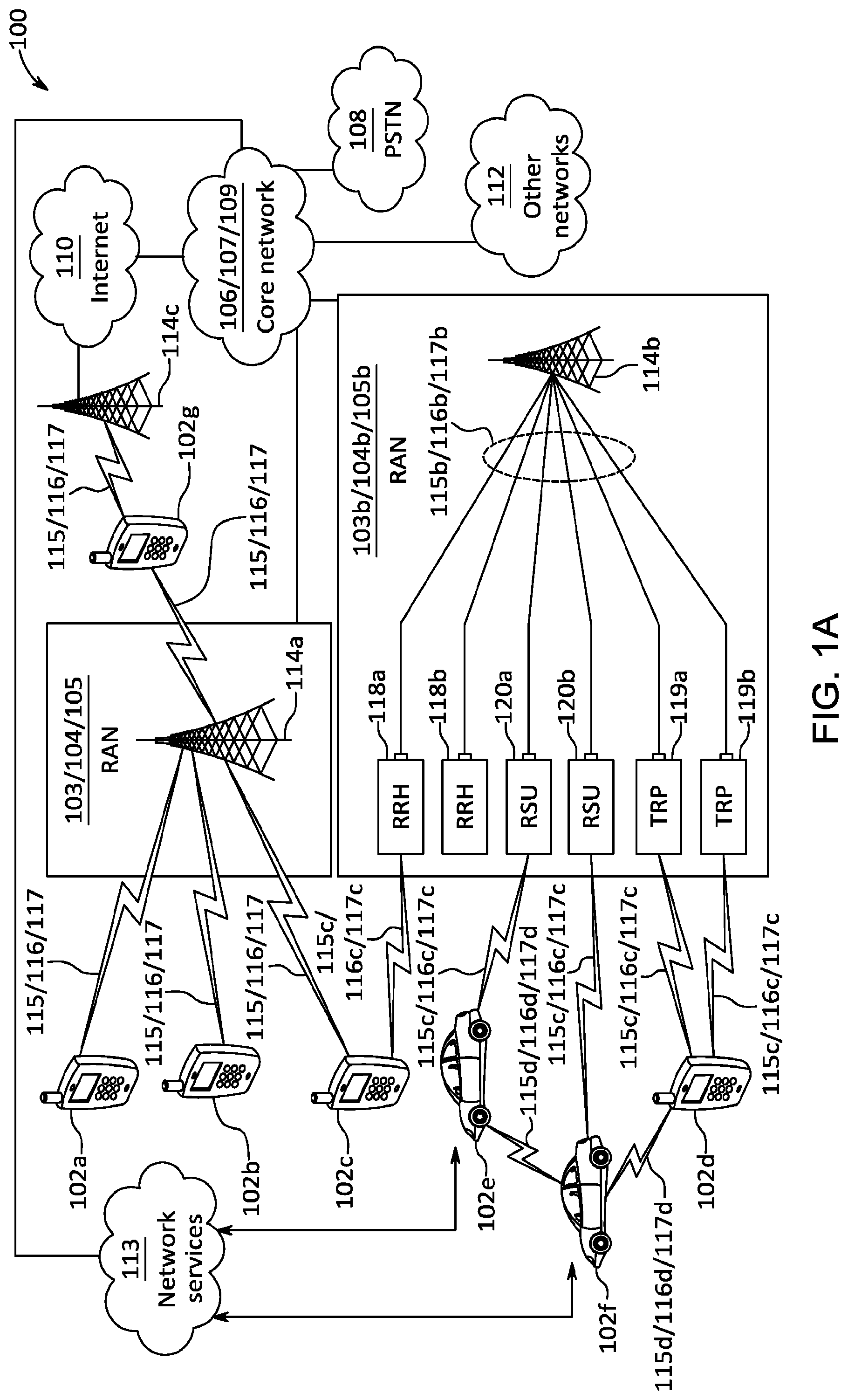 Patent US12324045 — RLM and RLF procedures for NR V2X — Figure 1