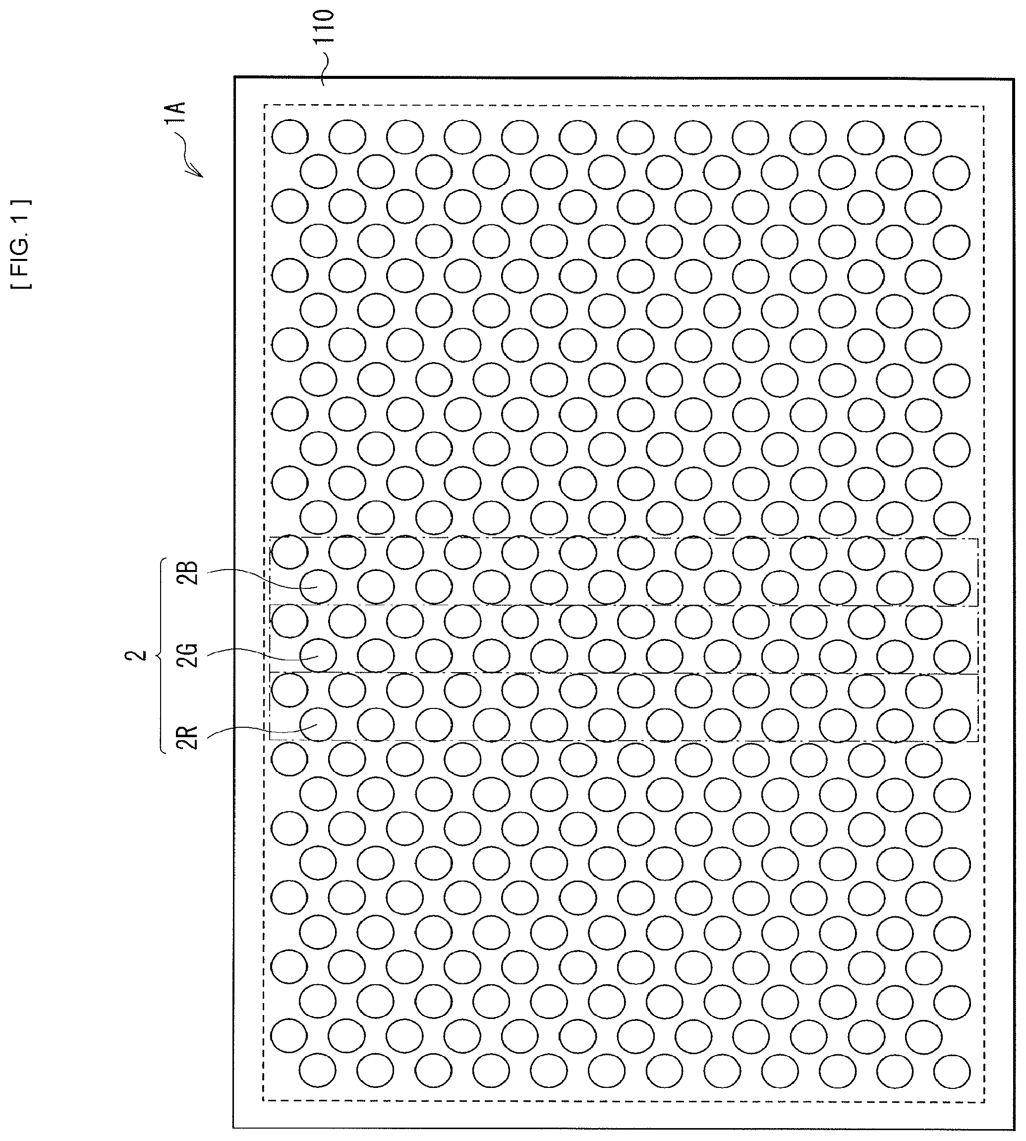 Patent US12324064 — Display unit, method of manufacturing the same, and electronic apparatus — Figure 1