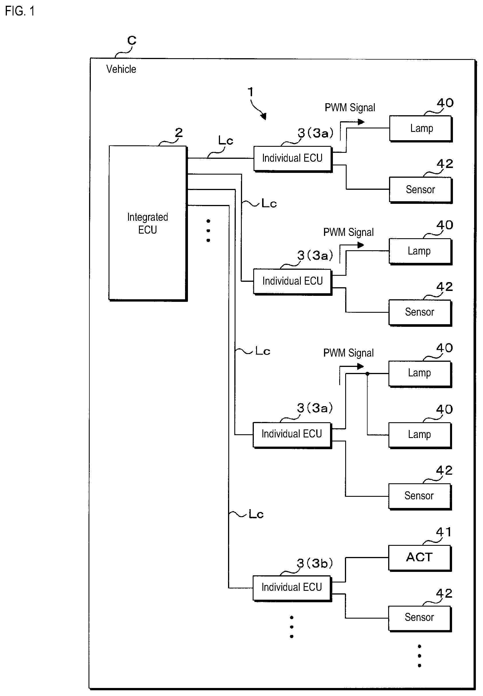 Patent US12324073 — Luminance adjustment apparatus, luminance adjustment system, and luminance — Figure 1