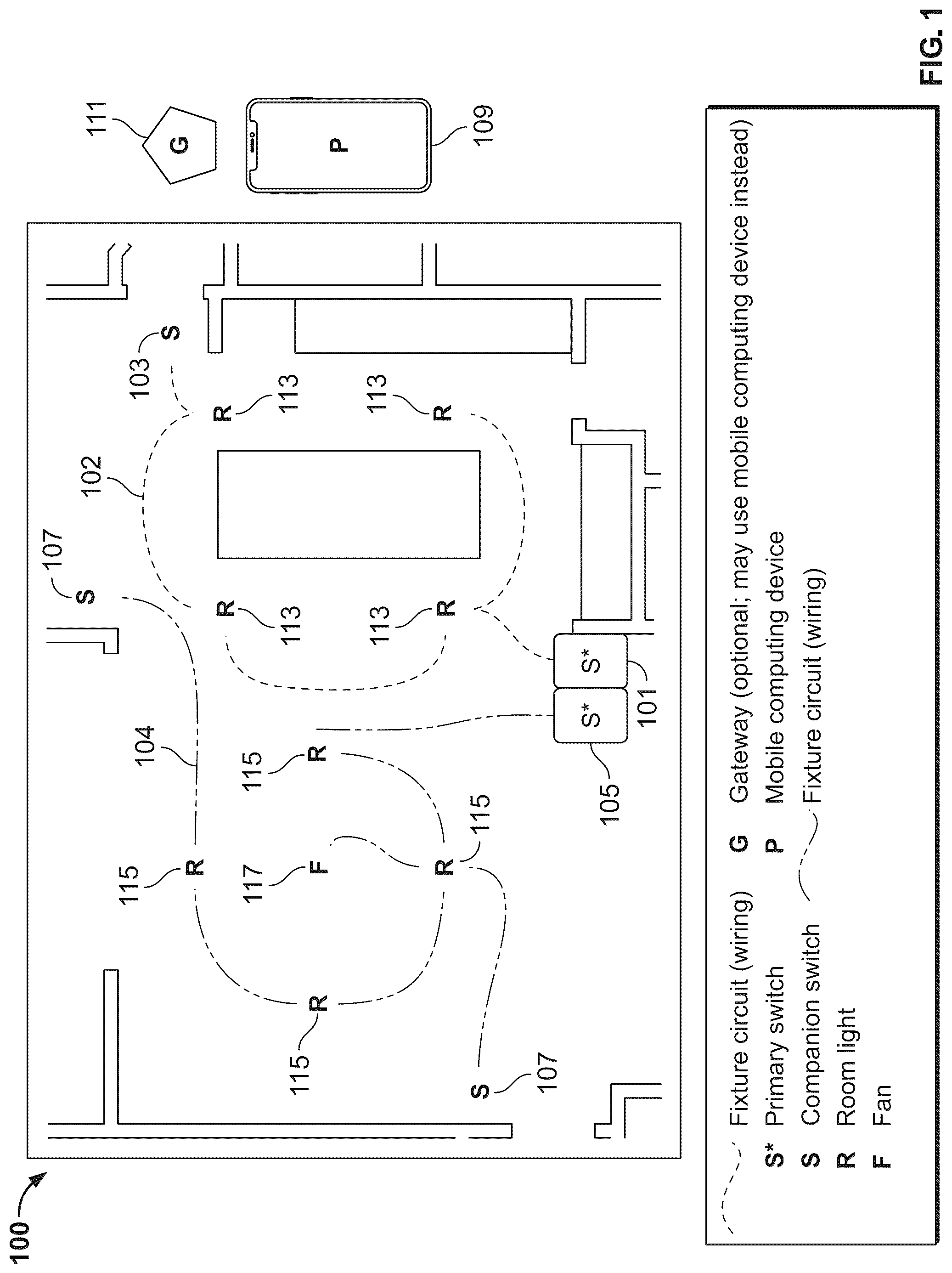 Patent US12324077 — Circuit mapping — Figure 1