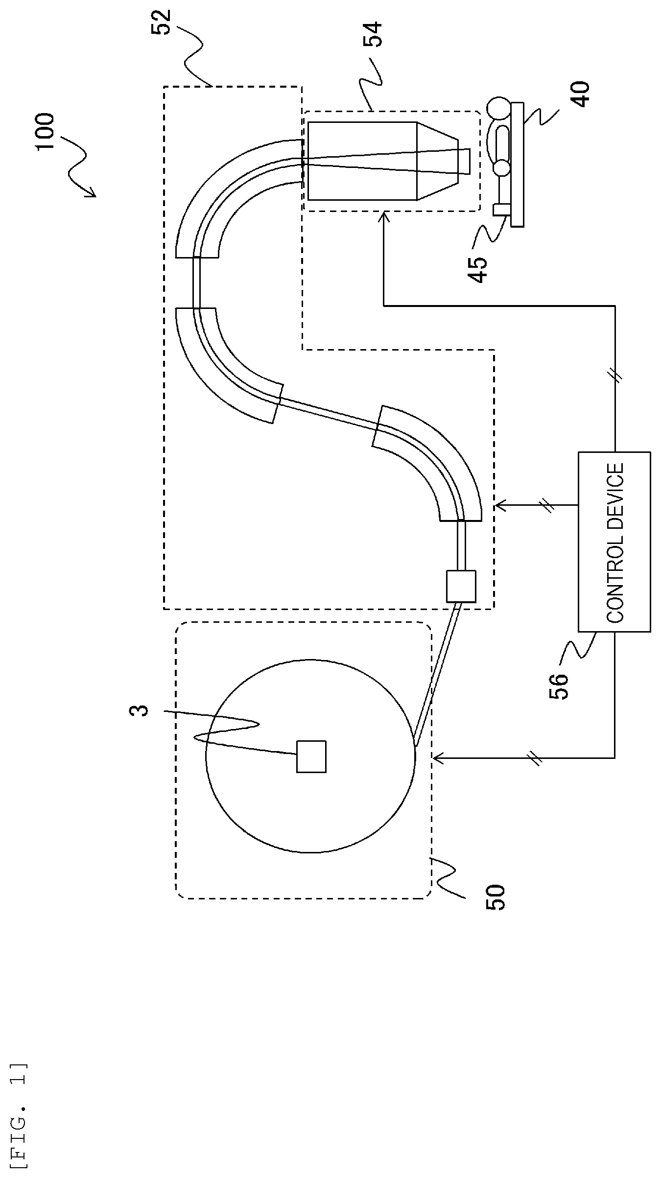 Patent US12324088 Figure 1 – Ion source, circular accelerator using same, and particle beam therapy system