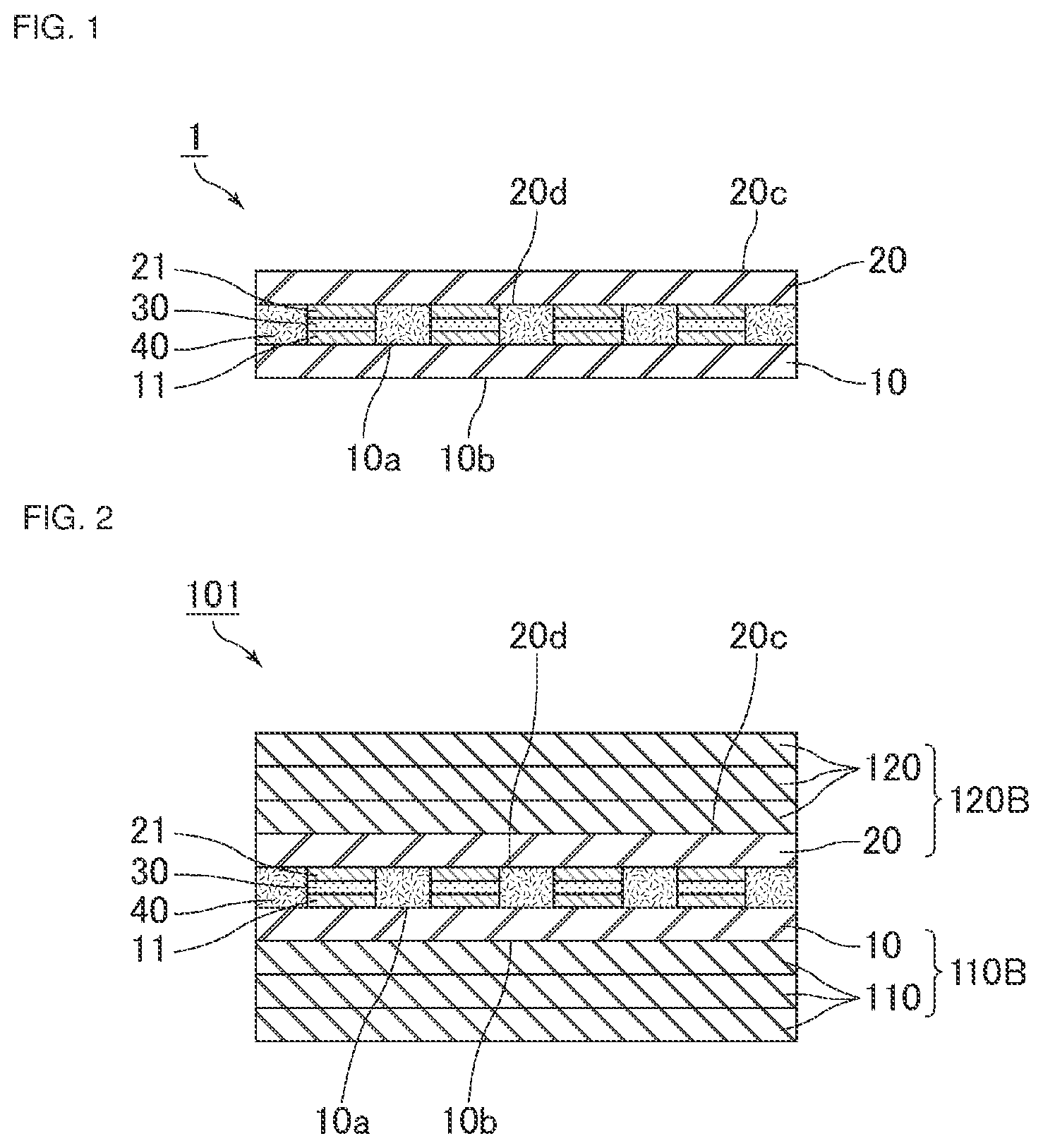 Patent US12324098 — Connection structure and connection structure manufacturing method — Figure 1