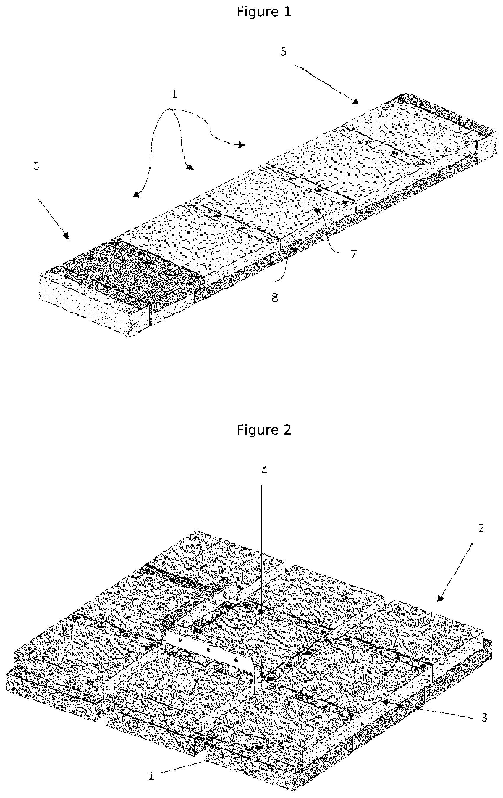 Patent US12324106 — Closed system for placing installations, especially electrical ones — Figure 1