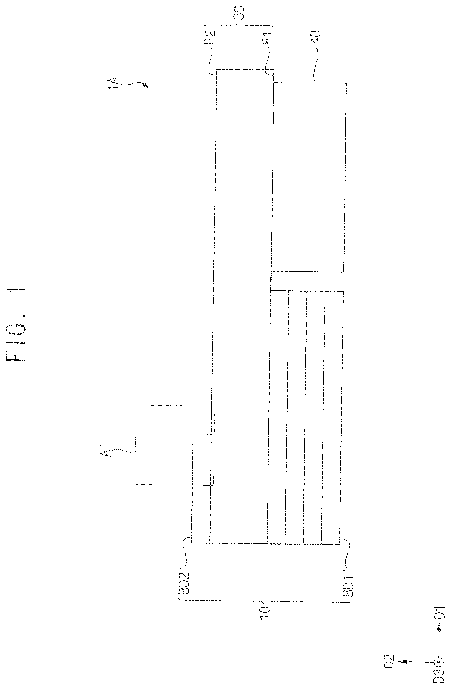 Patent US12324107 Figure 1 – Circuit board and a display device including the same