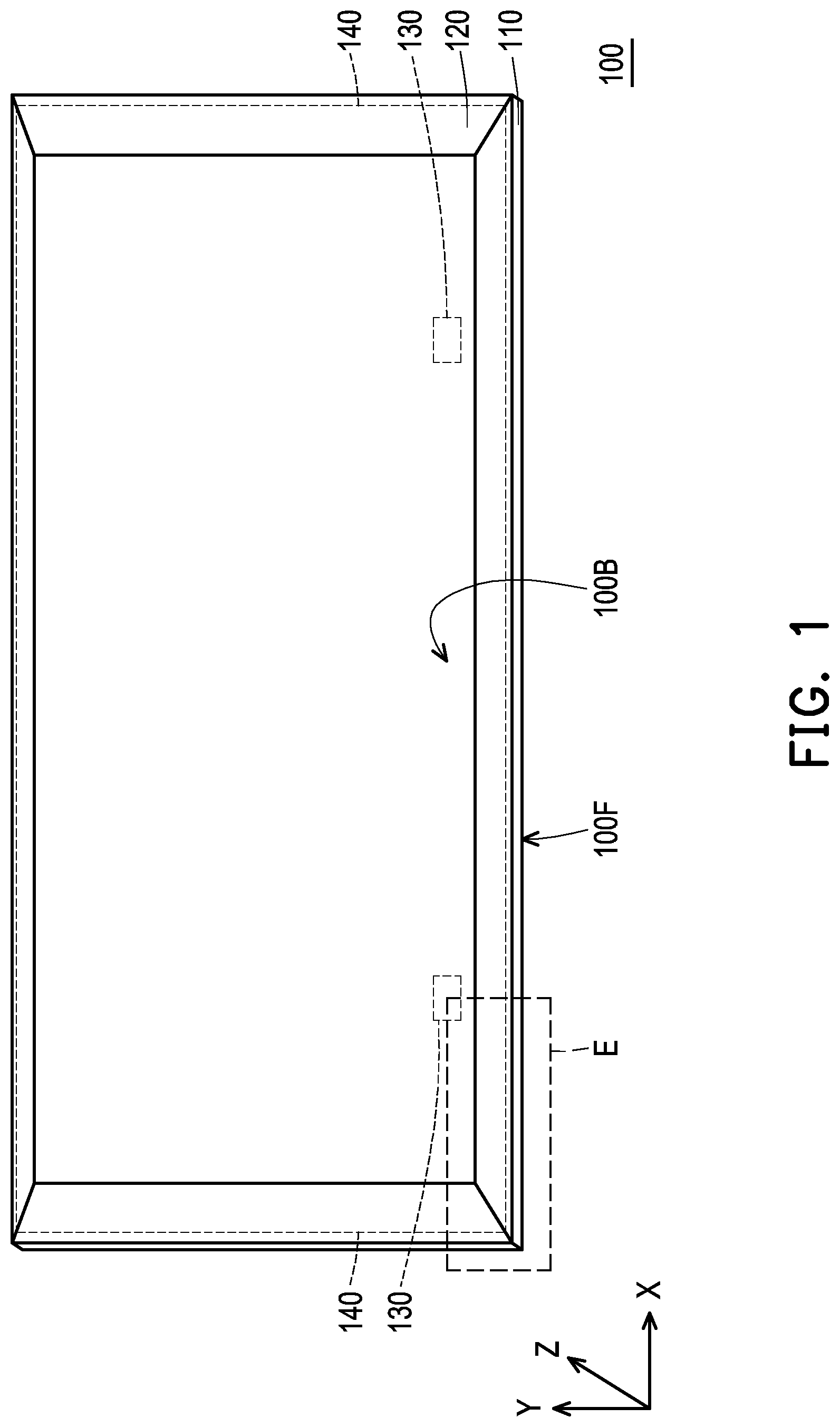 Patent US12324108 — Electronic device — Figure 1