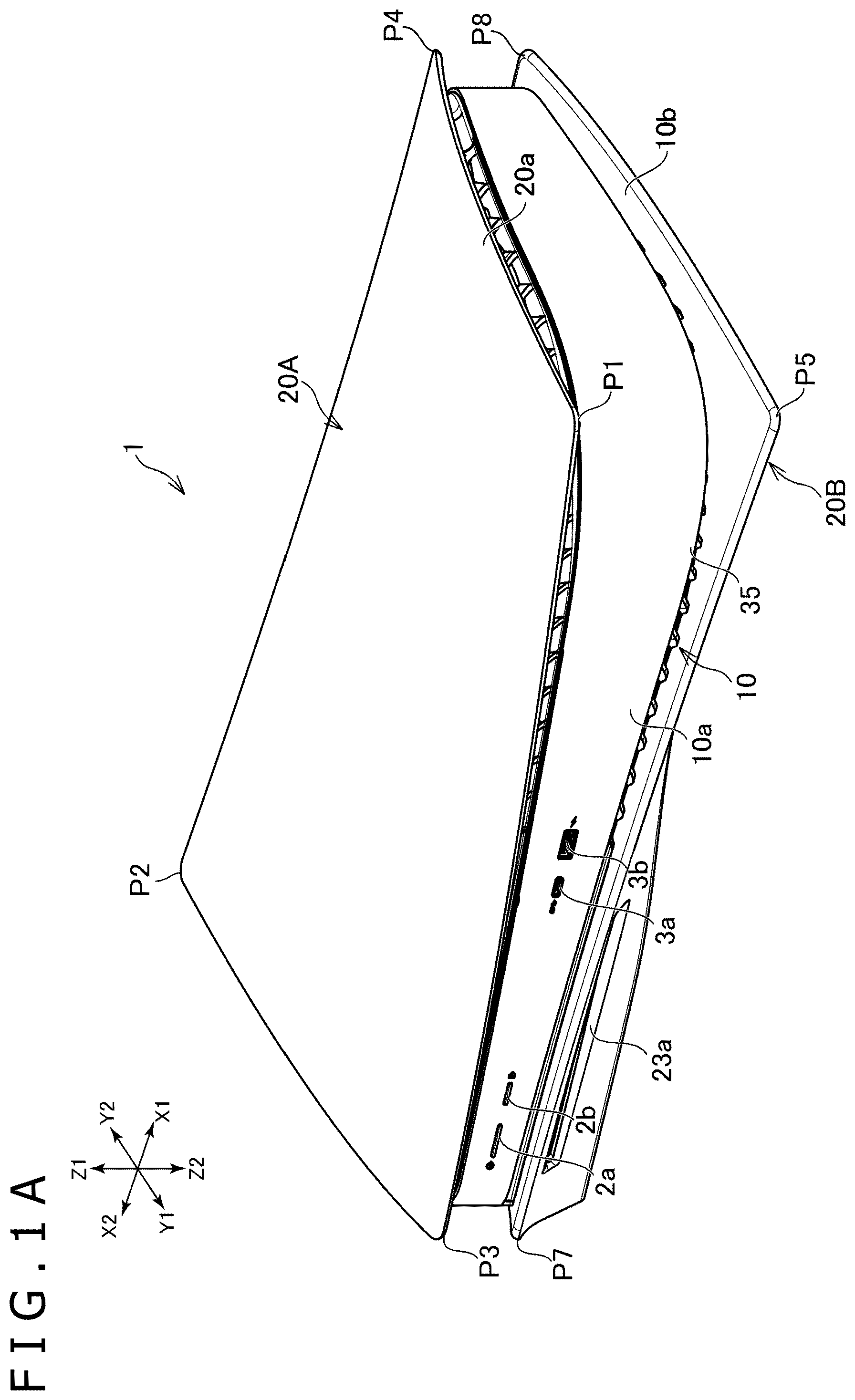 Patent US12324124 — Electronic apparatus — Figure 1