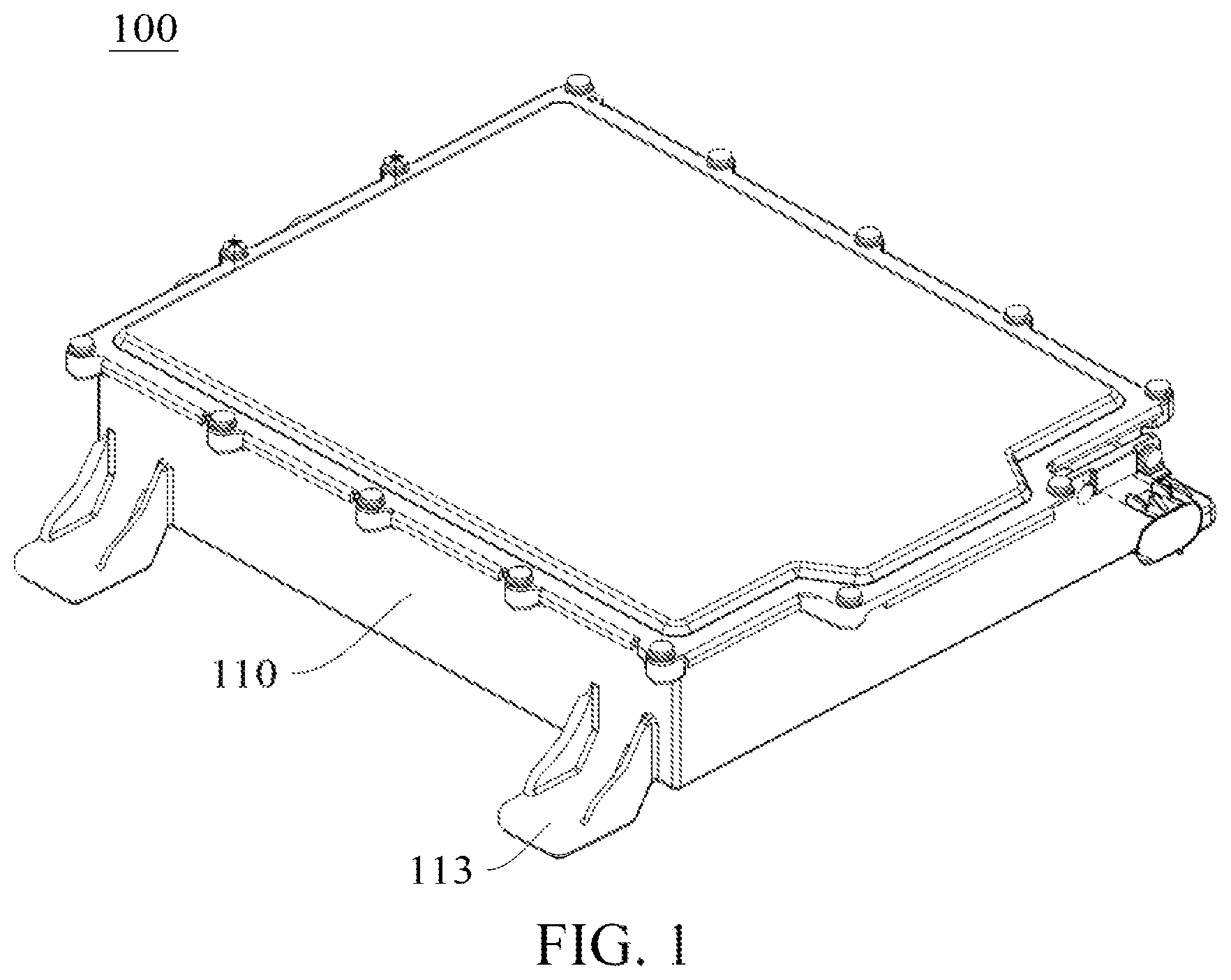 Patent US12324132 — Vehicle-mounted power supply apparatus and vehicle having same — Figure 1