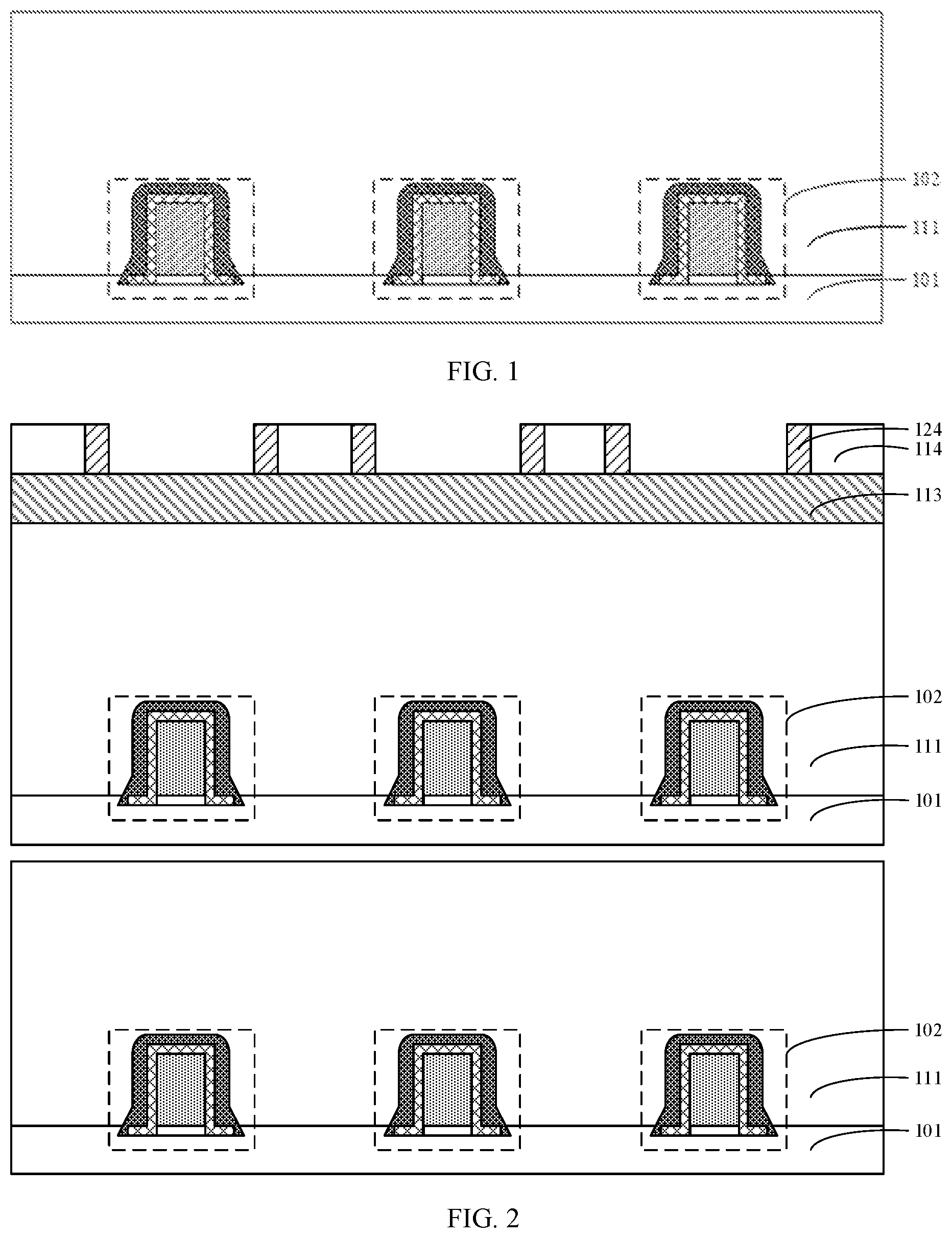 Patent US12324148 — Method for forming semiconductor structure and a semiconductor — Figure 1