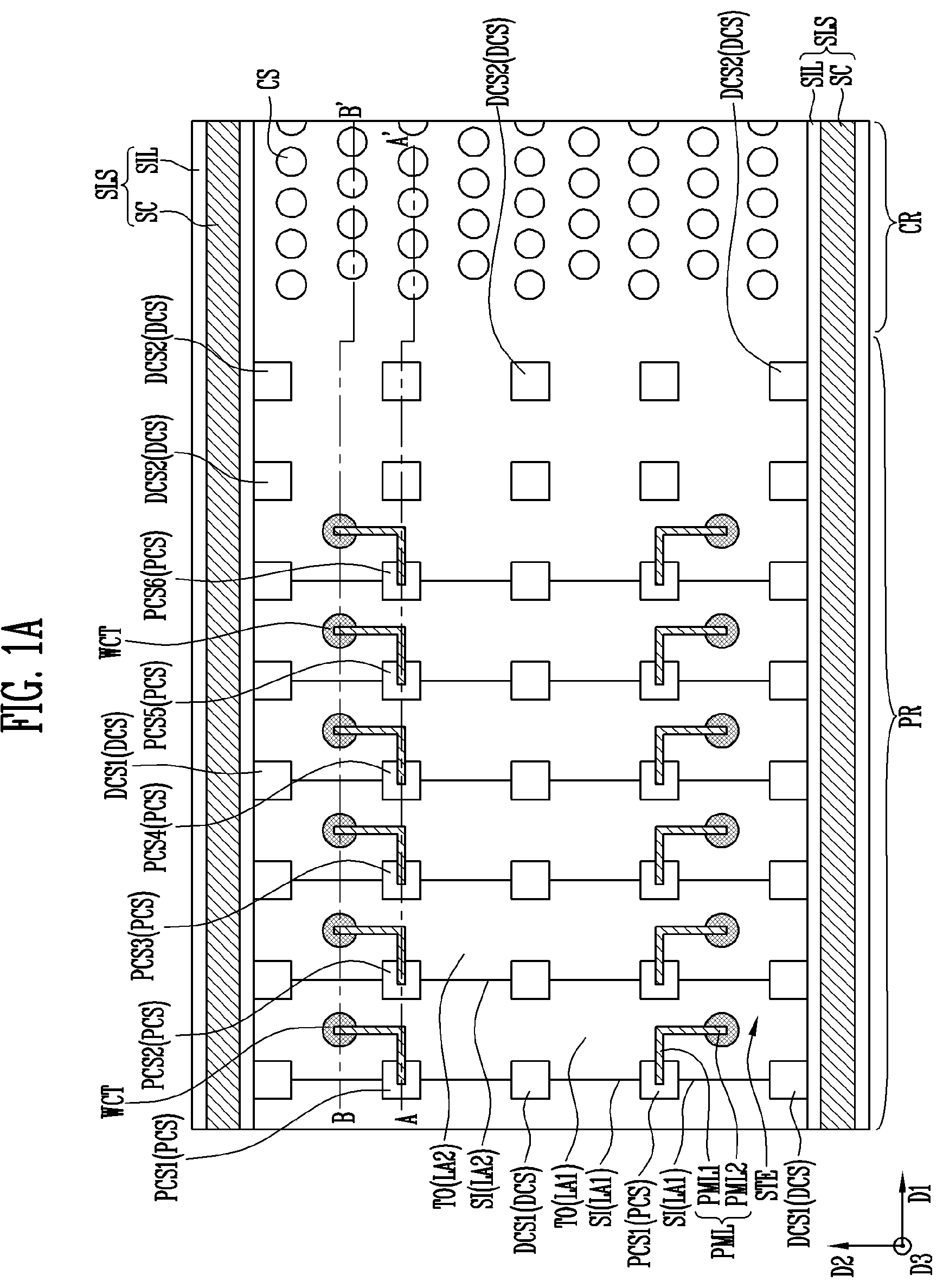 Patent US12324160 — Semiconductor memory device and manufacturing method thereof — Figure 1