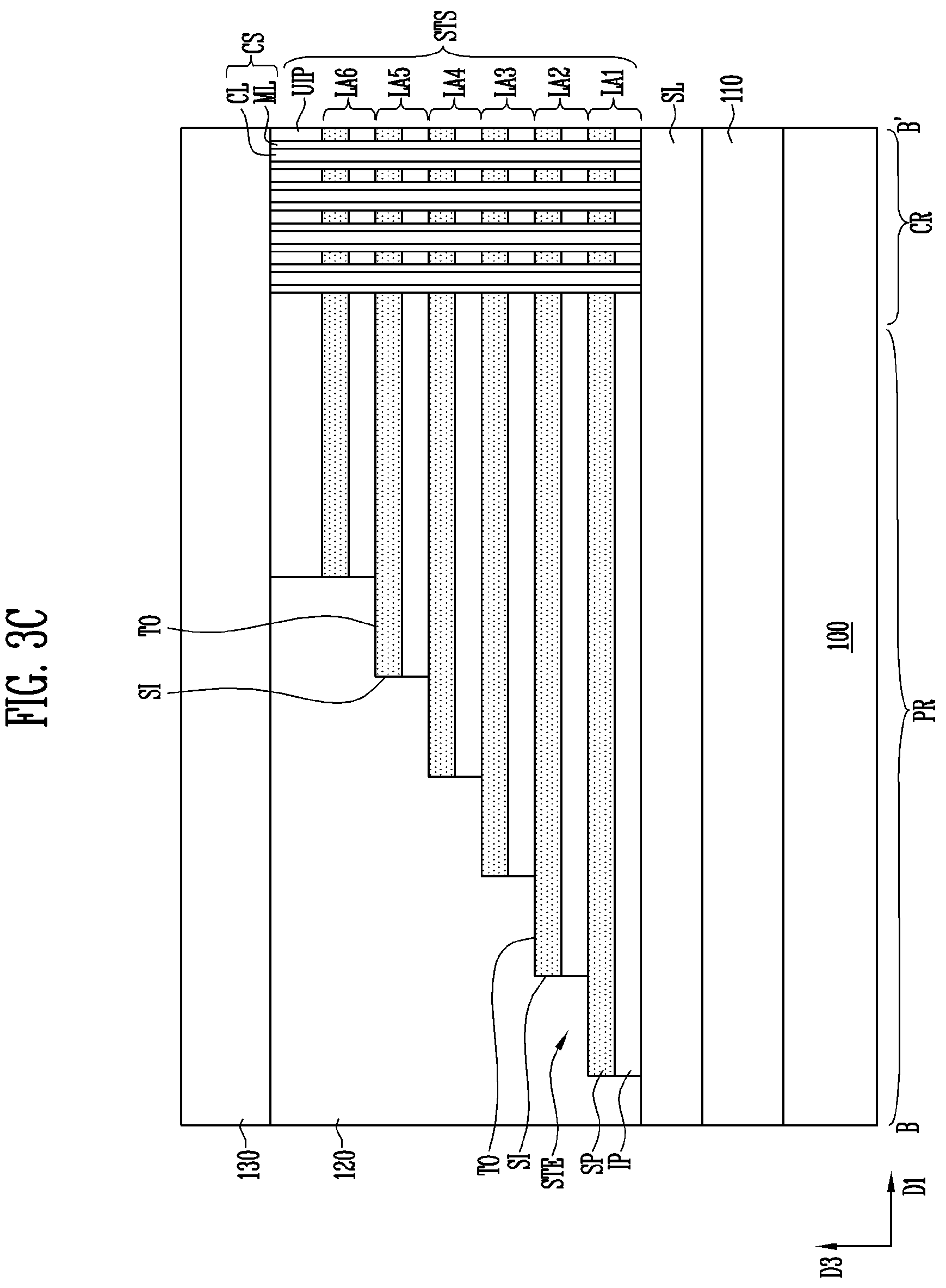 Patent US12324160 Figure 8 – Semiconductor memory device and manufacturing method thereof
