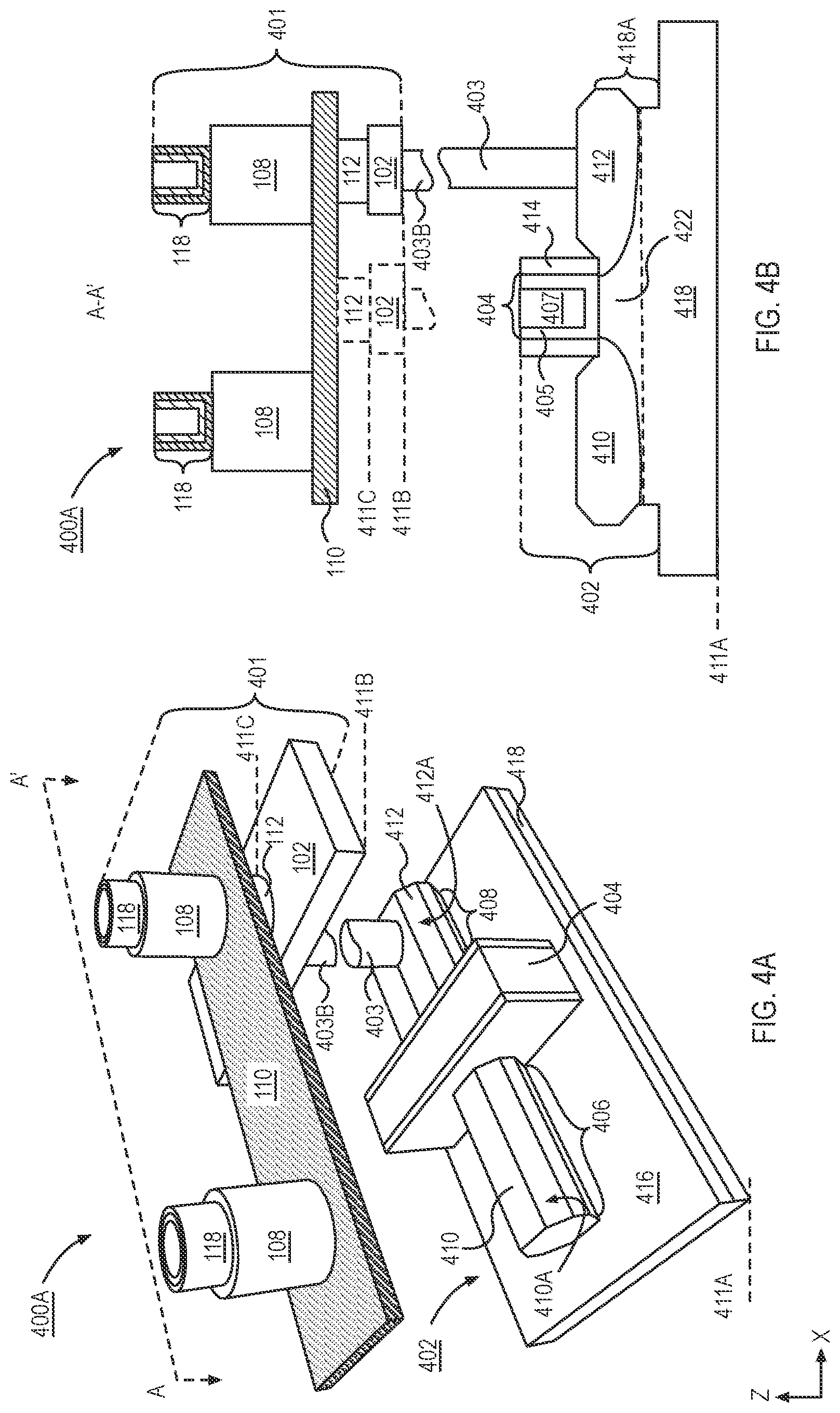 Patent US12324163 Figure 7 – Planar capacitors with shared electrode and methods of fabrication