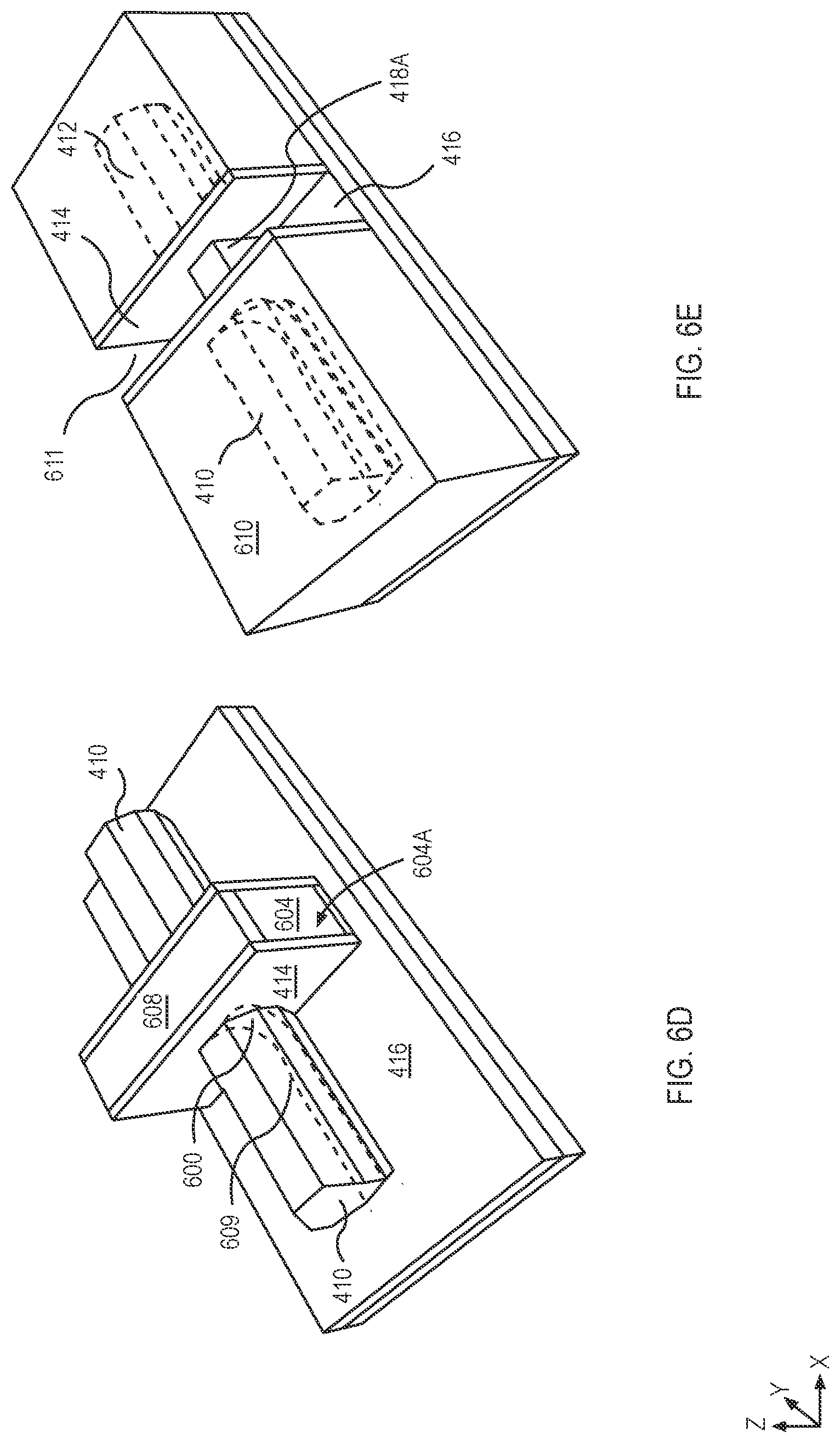 Patent US12324163 Figure 12 – Planar capacitors with shared electrode and methods of fabrication