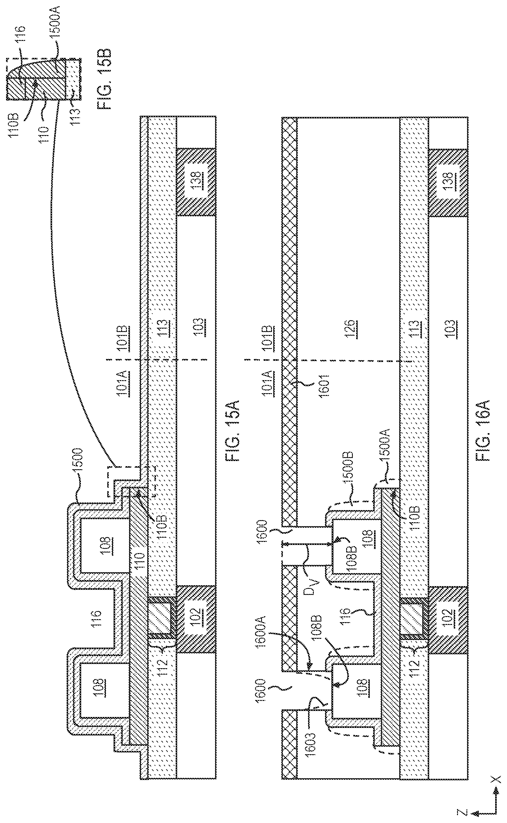 Patent US12324163 Figure 20 – Planar capacitors with shared electrode and methods of fabrication