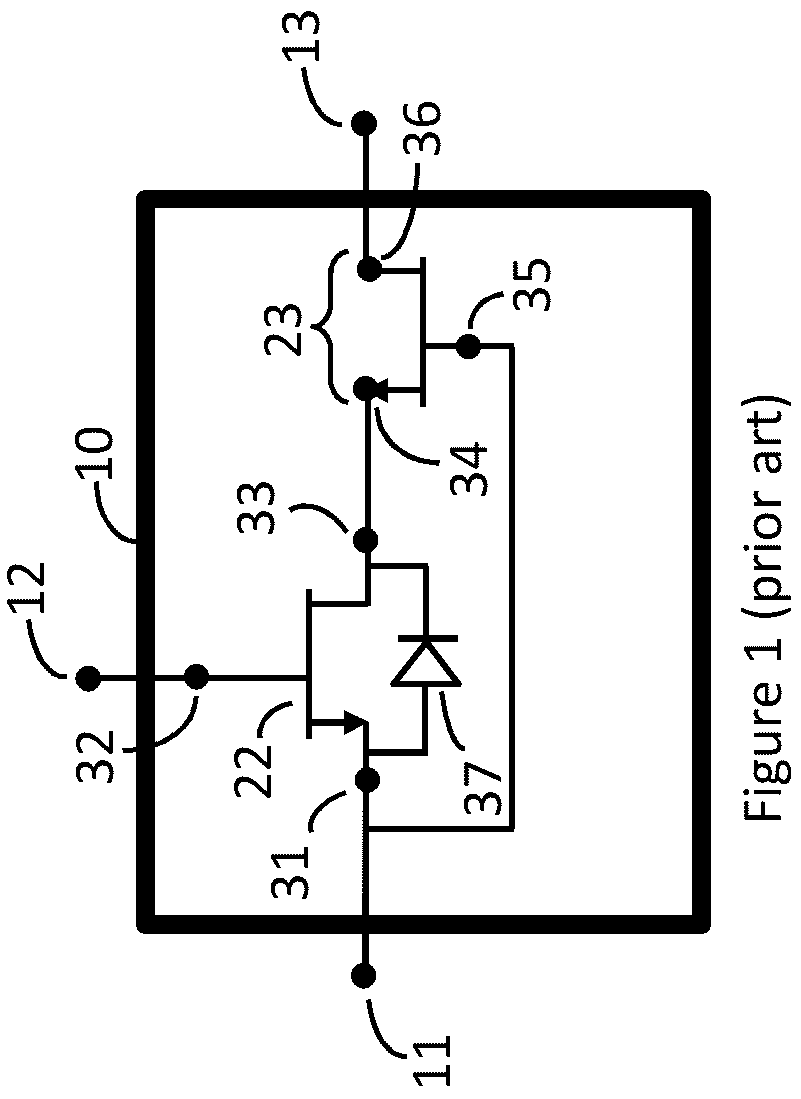 Patent US12324180 — Integrated design for III-Nitride devices — Figure 1