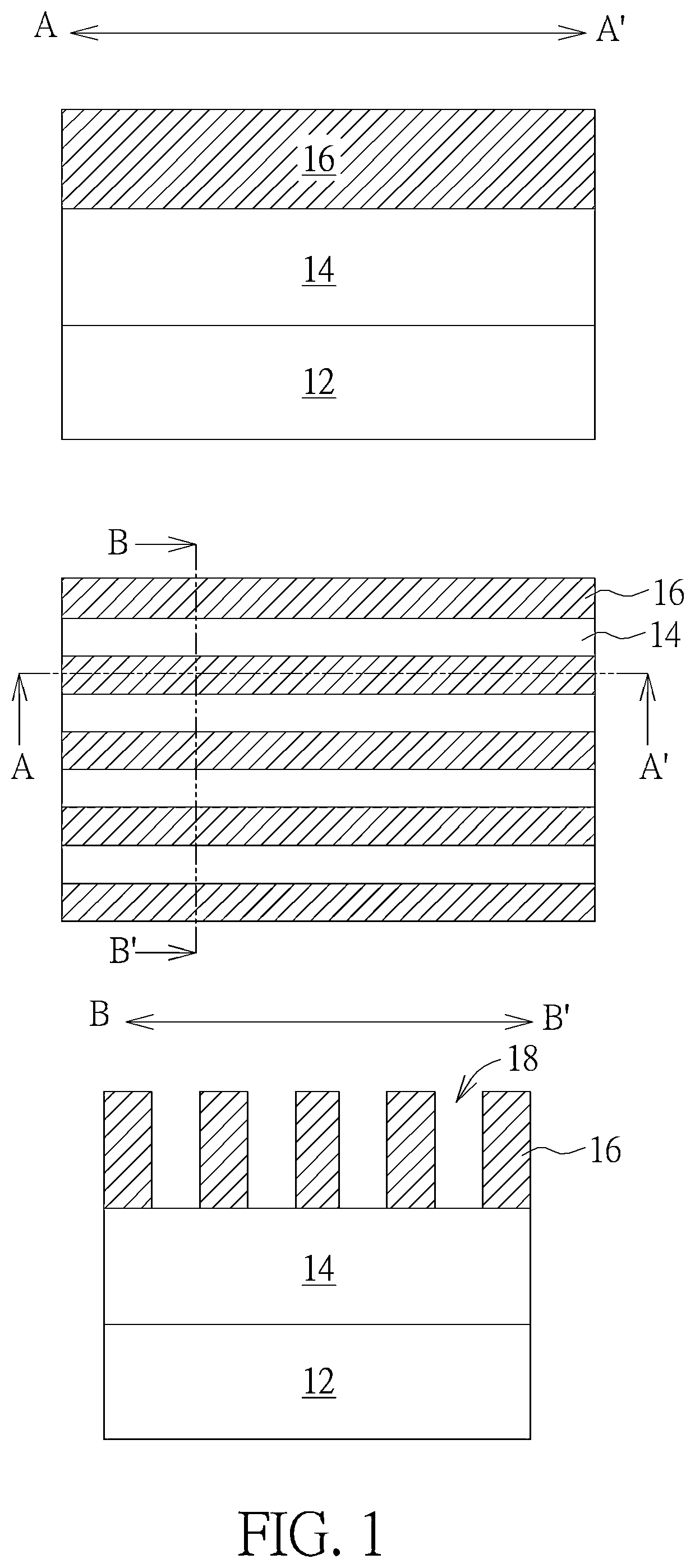 Patent US12324181 — High electron mobility transistor and method for fabricating the same — Figure 1