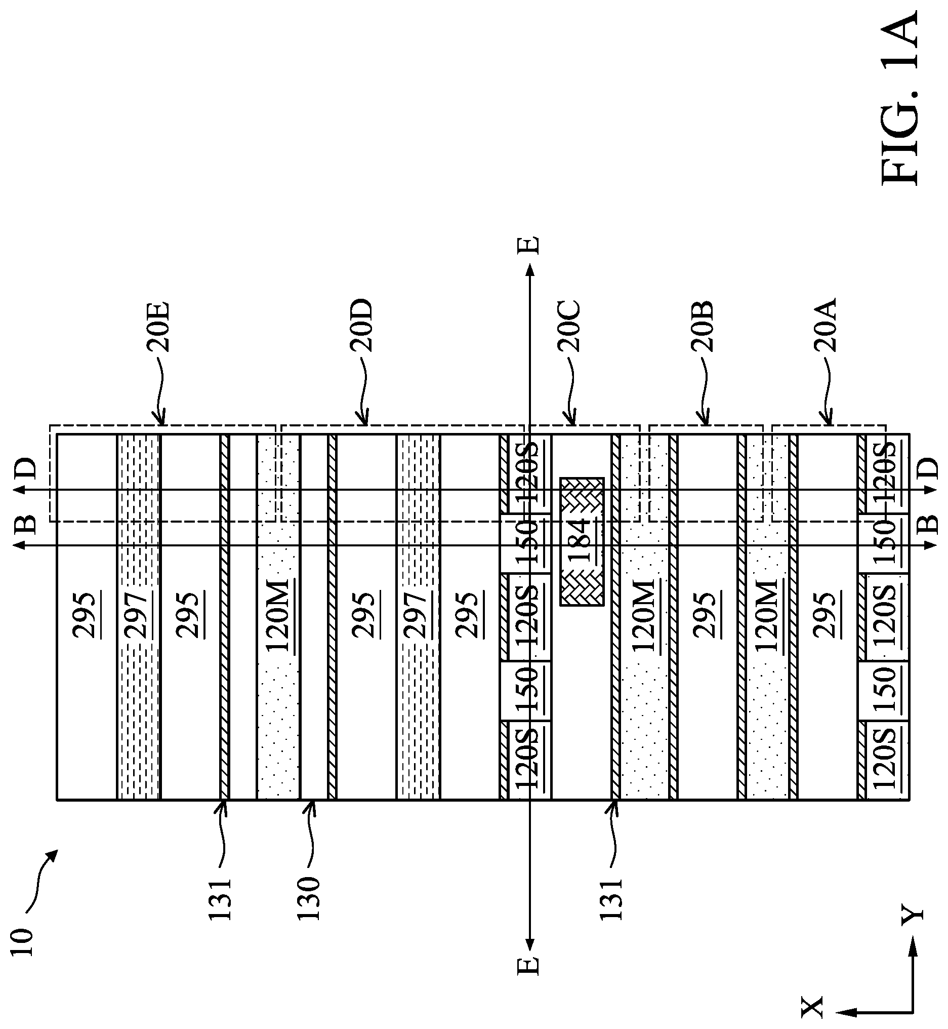 Patent US12324188 — Field effect transistor with source/drain contact isolation structure and method — Figure 1