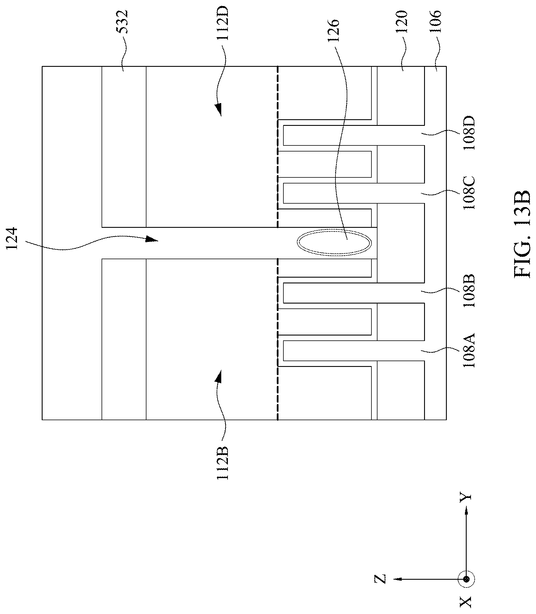 Patent US12324199 Figure 17 – Fill structures with air gaps