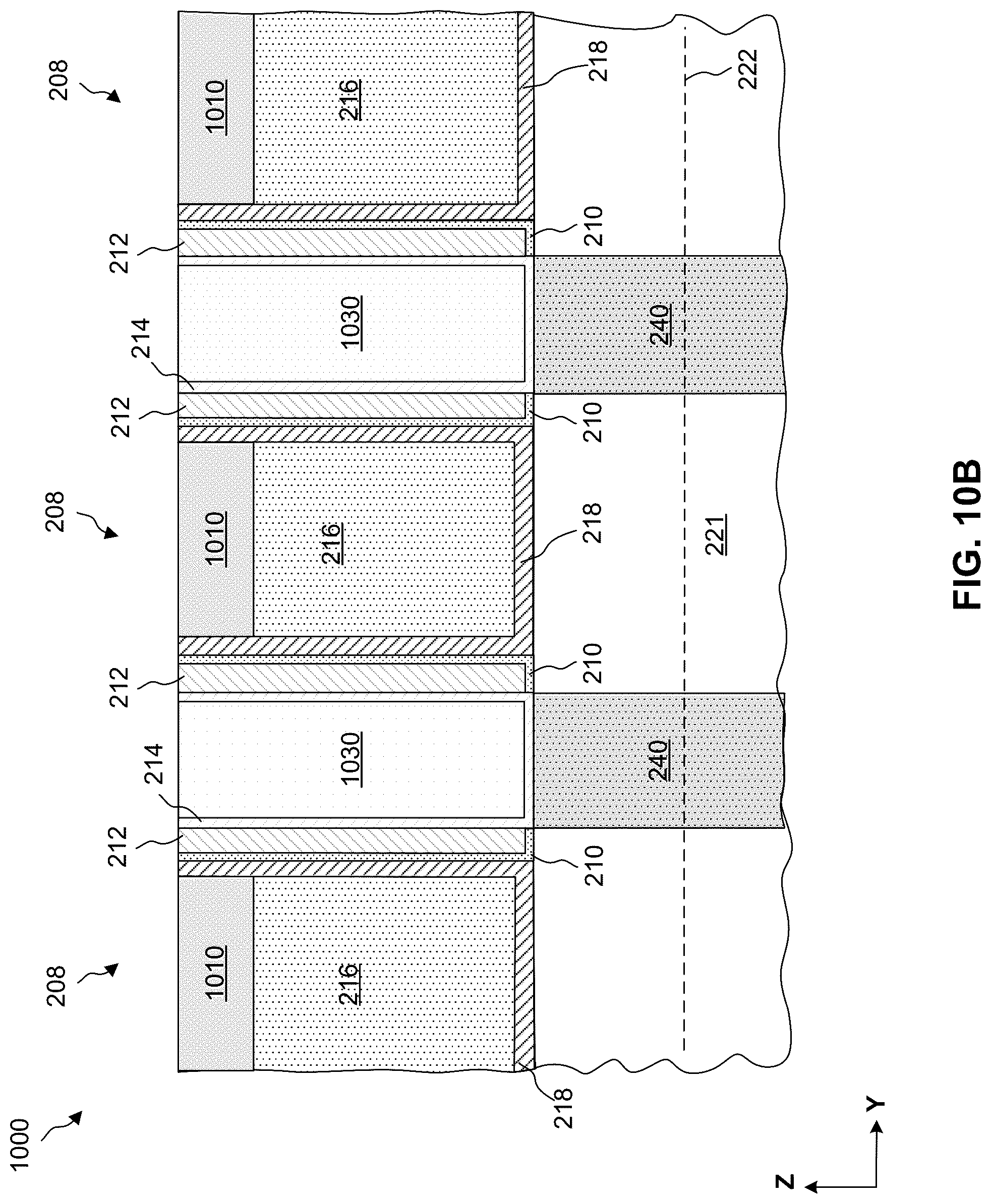 Patent US12324200 Figure 17 – Seal material for air gaps in semiconductor devices