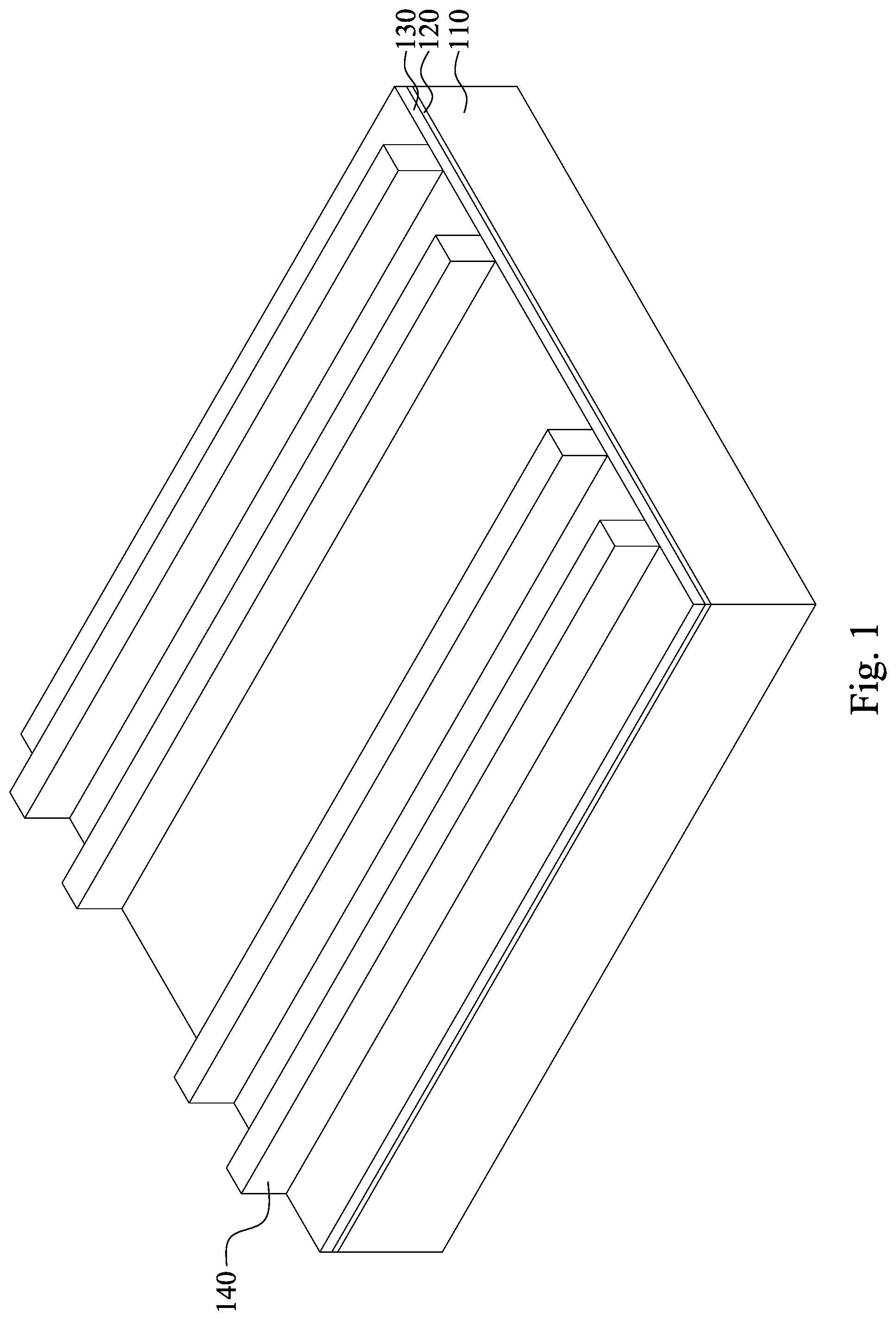 Patent US12324222 — Semiconductor device with contracted isolation feature — Figure 1
