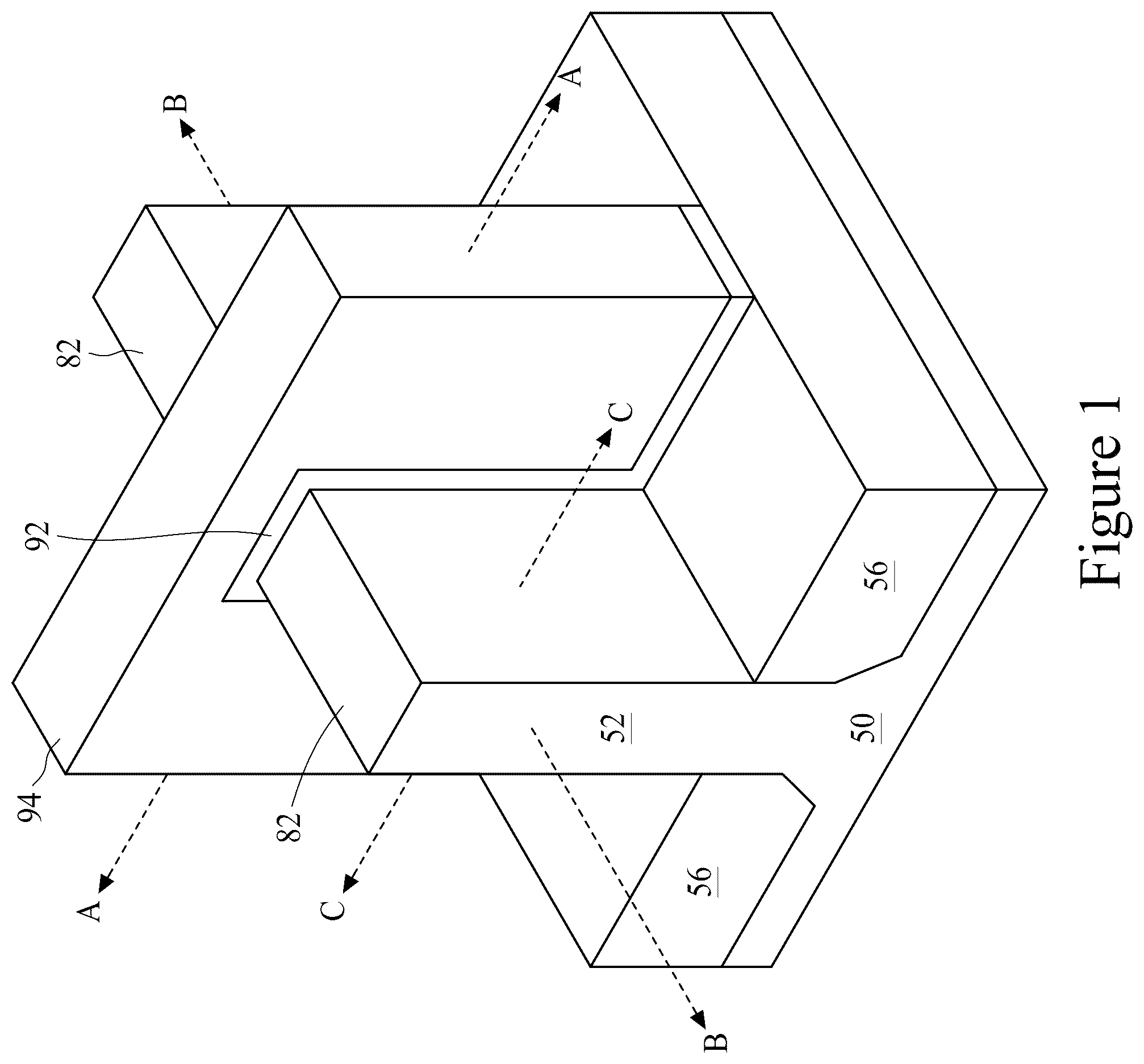 Patent US12324230 — Semiconductor device and method — Figure 1