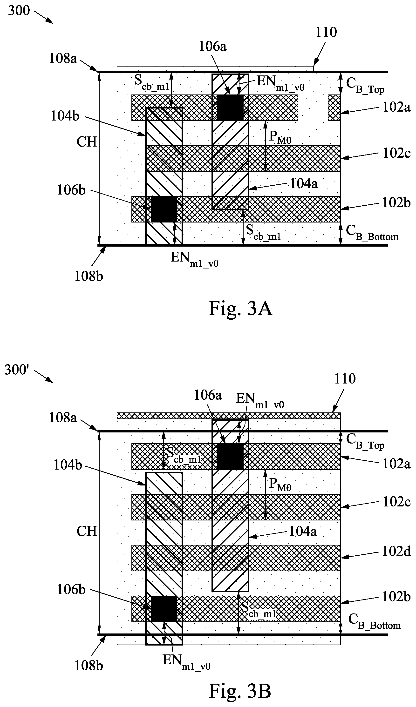 Patent US12324245 Figure 3 – Layout architecture for a cell