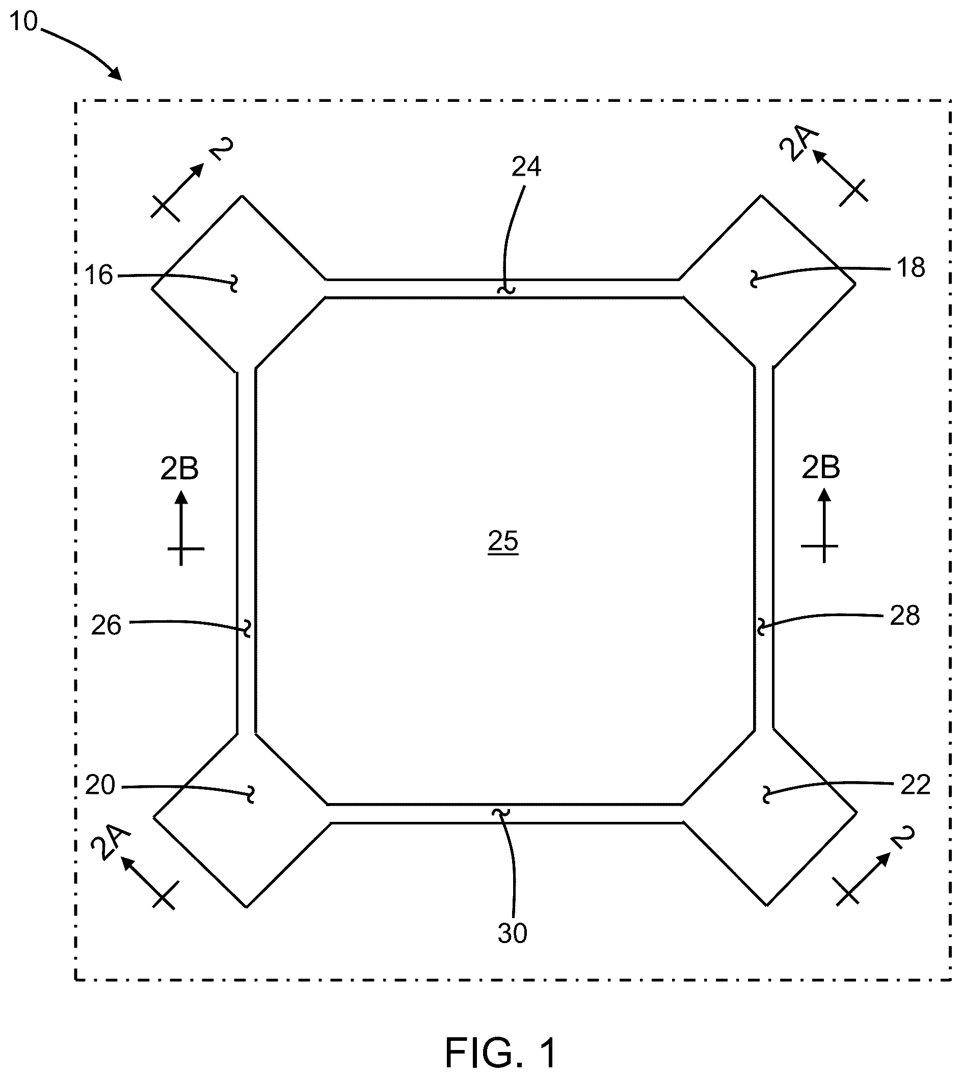Patent US12324252 — Structures including a photodetector and multiple cathode contacts — Figure 1