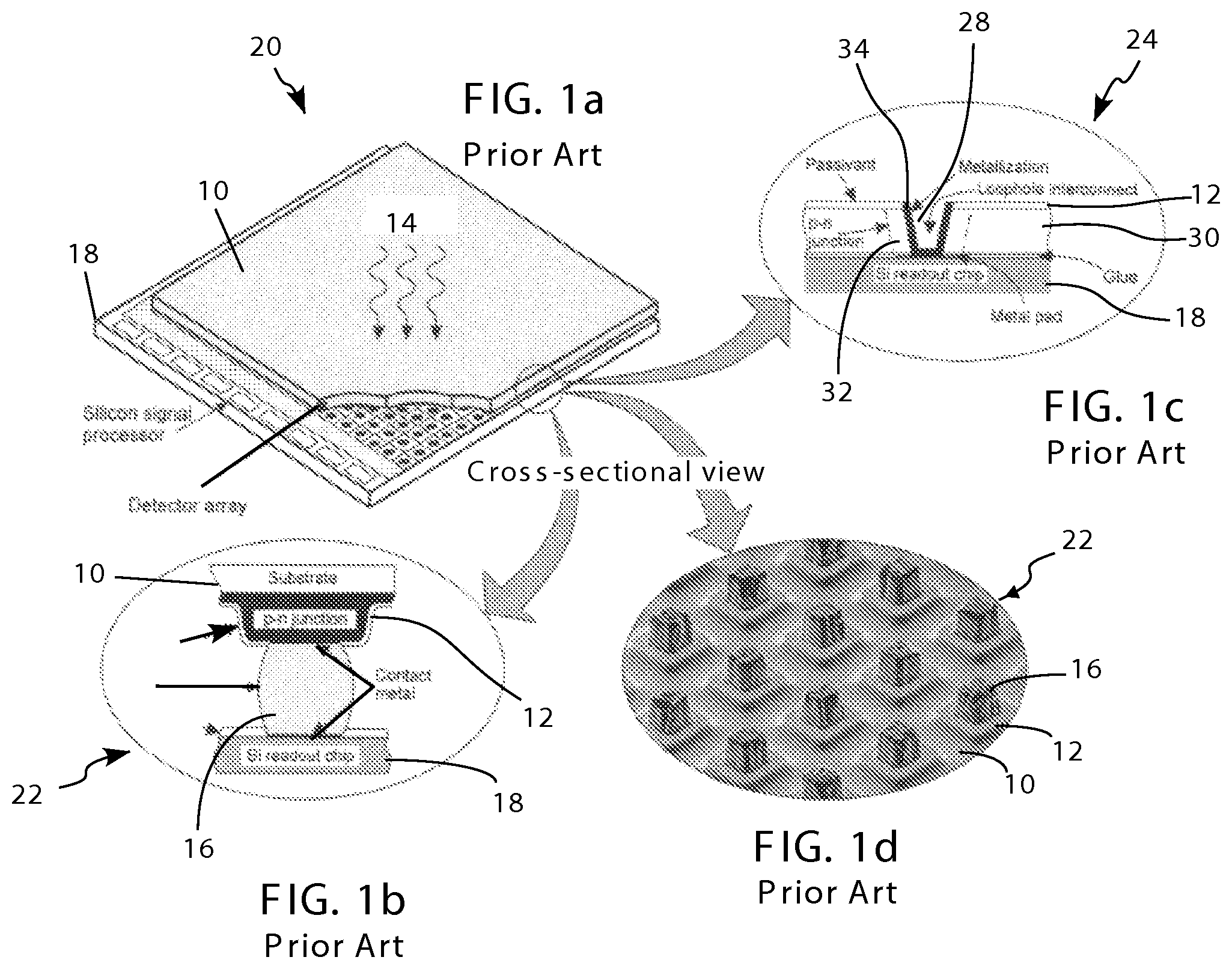Patent US12324269 — Wideband detector structures — Figure 1