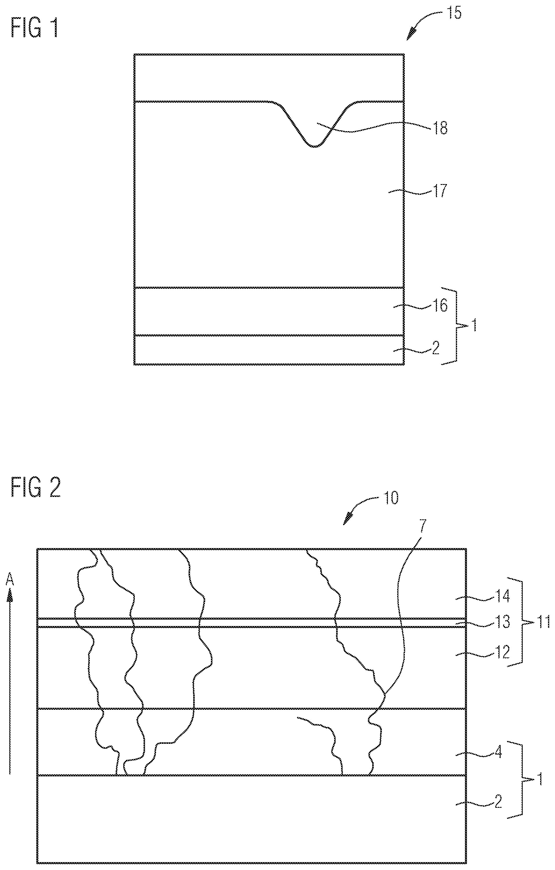 Patent US12324275 — Growth structure for a radiation-emitting semiconductor component, and radiation-emitting semiconductor component — Figure 1