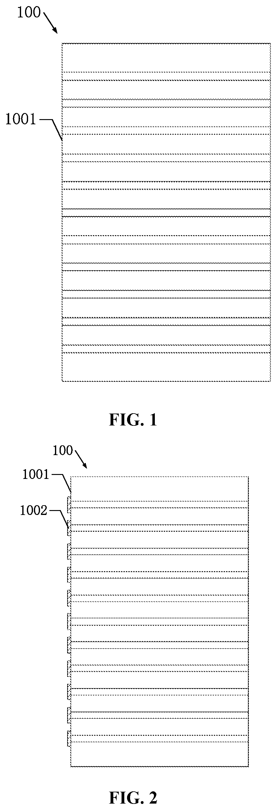 Patent US12324288 — Display panel, printing device and method of manufacturing the display panel — Figure 1