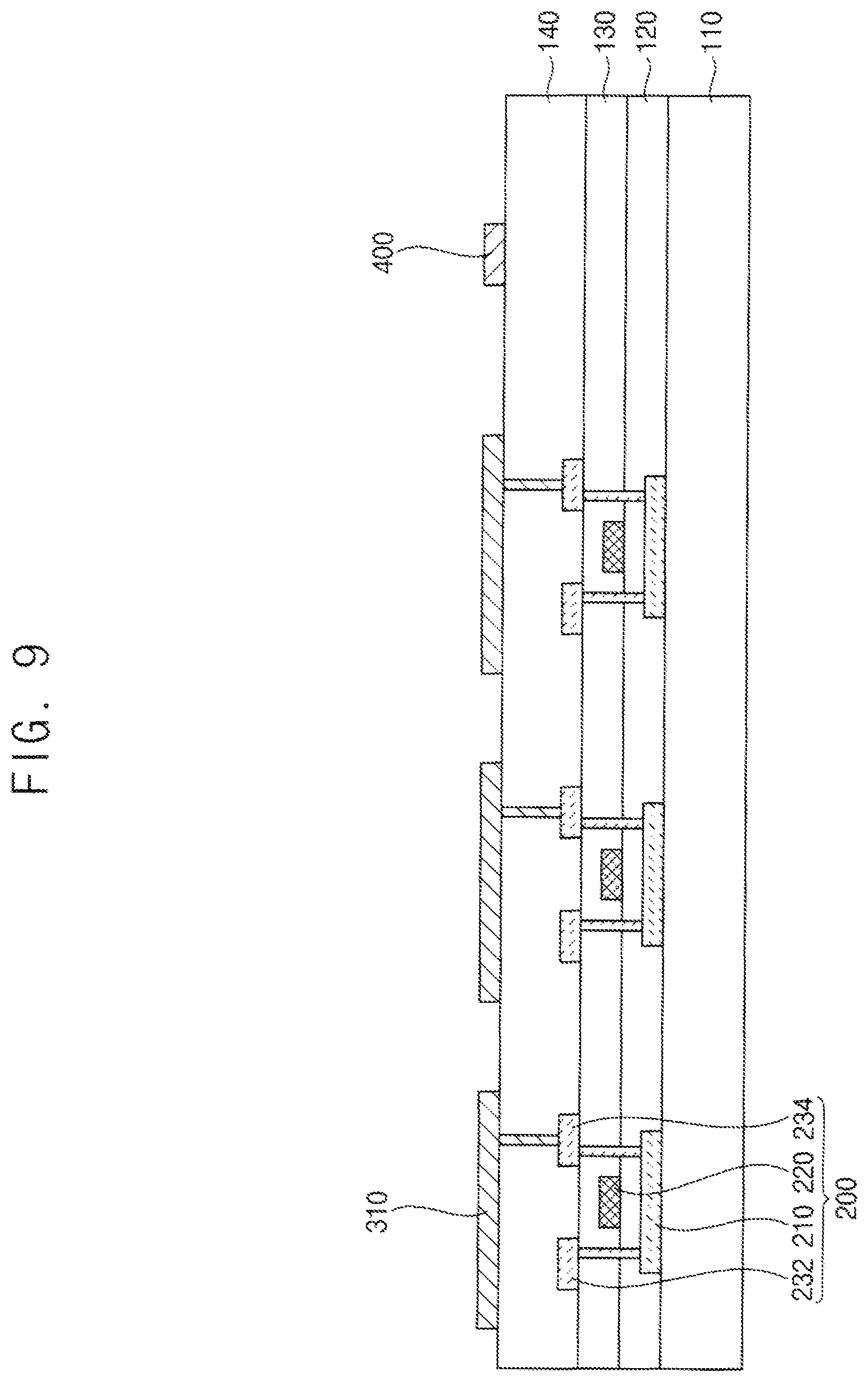 Patent US12324304 Figure 9 – Display panel and method of providing the same