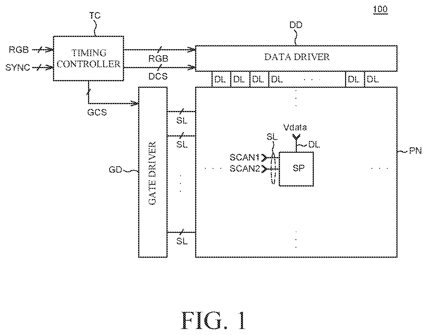 Patent US12324316 — Display apparatus — Figure 1