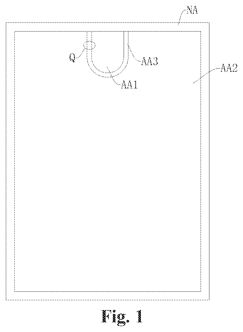 Patent US12324318 Figure 1 – Display panel and display device